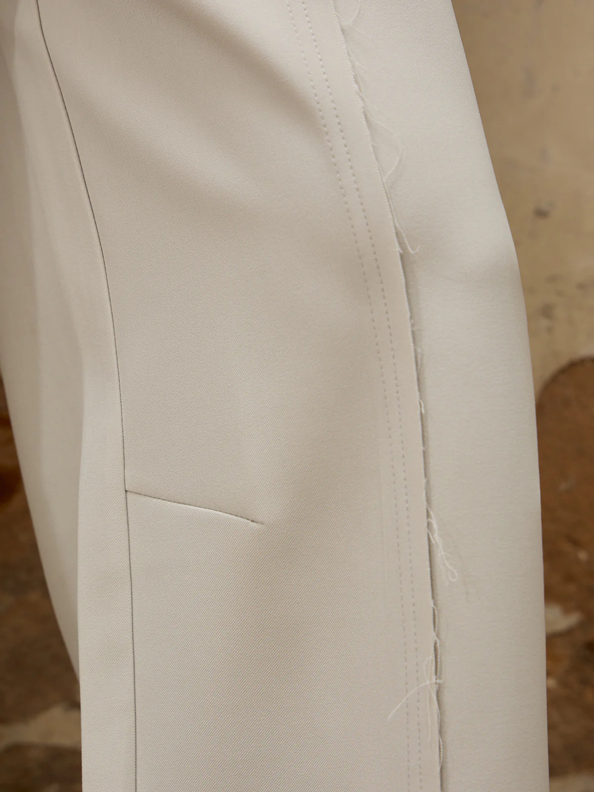 Personsoul Grey Tailoring Trousers