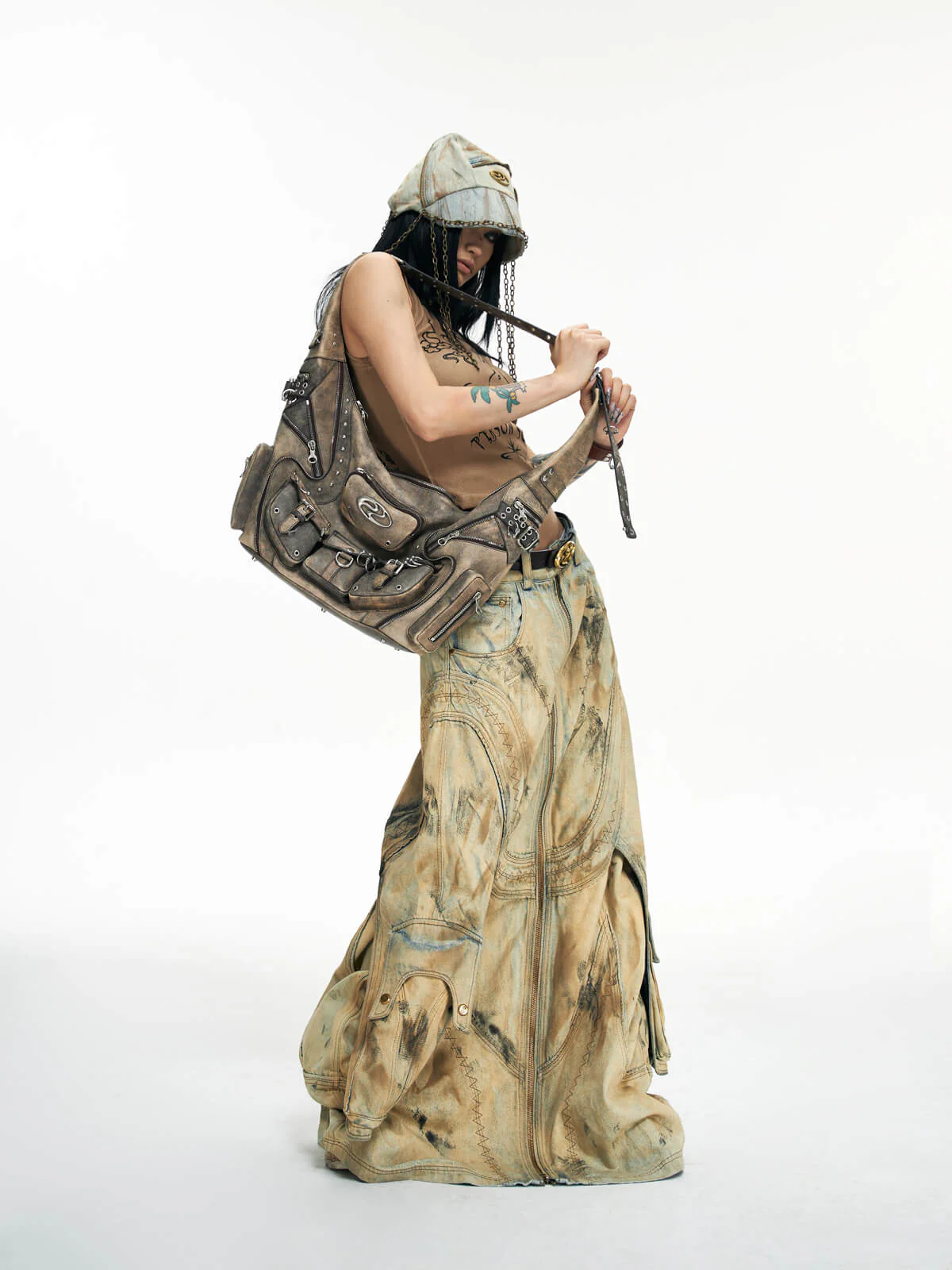 Personsoul Sheepskin Shoulder Bag Small