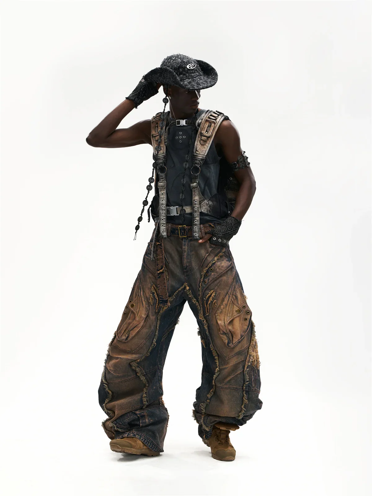 Deconstructed Armor Slim Tank Top