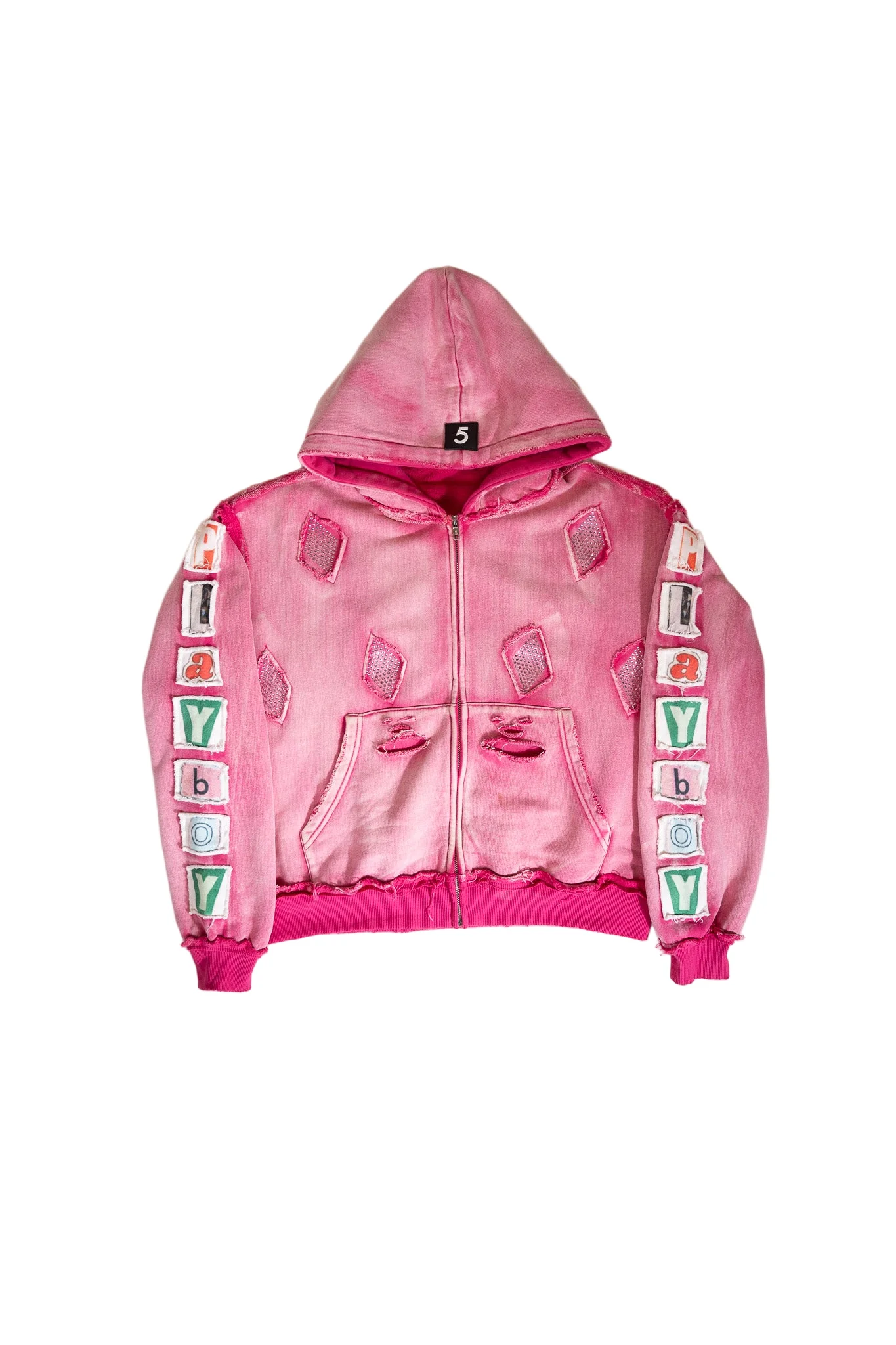 PLAYBOY PINK ZIP UP