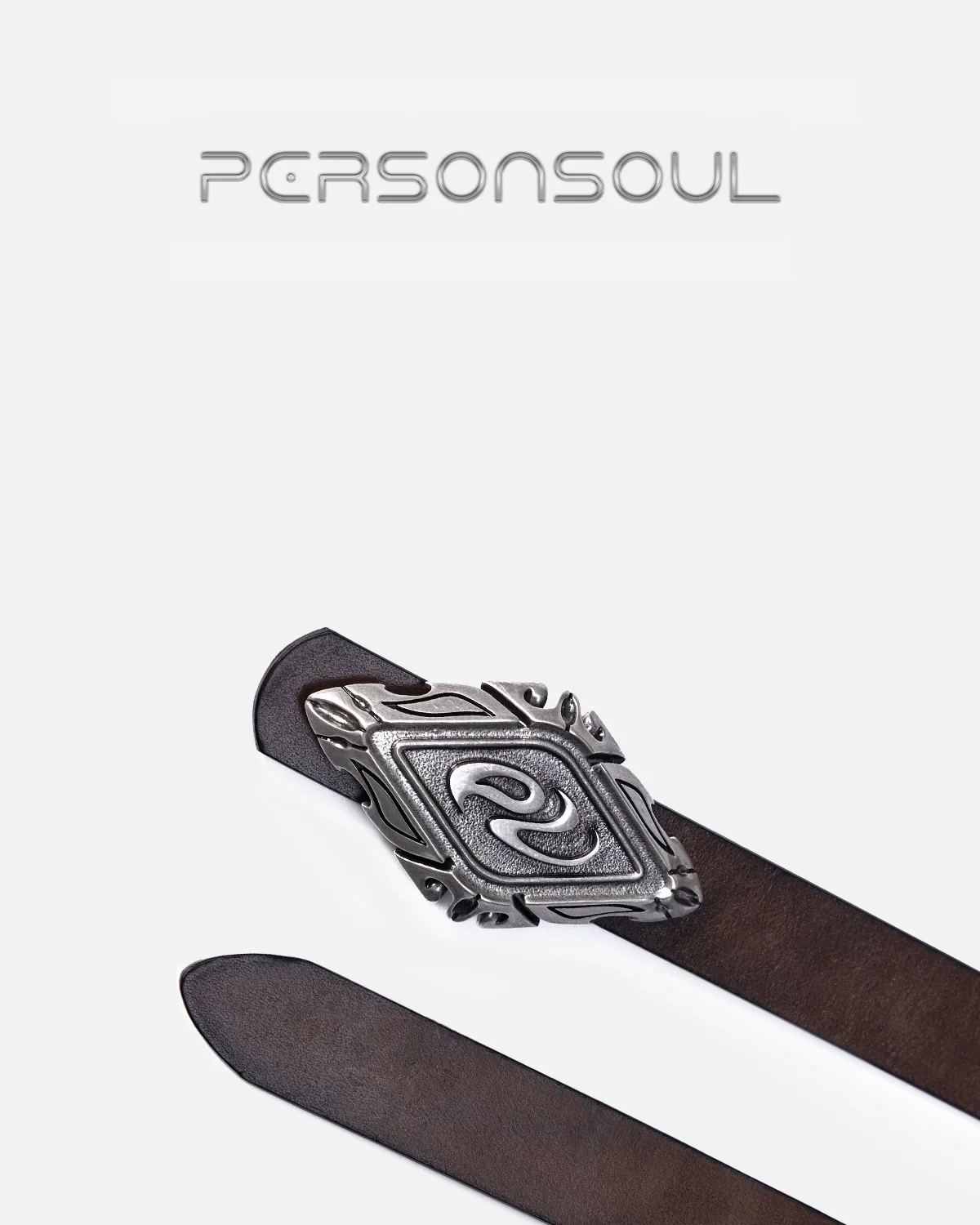 Personsoul Commander Full-Grain Leather Belt