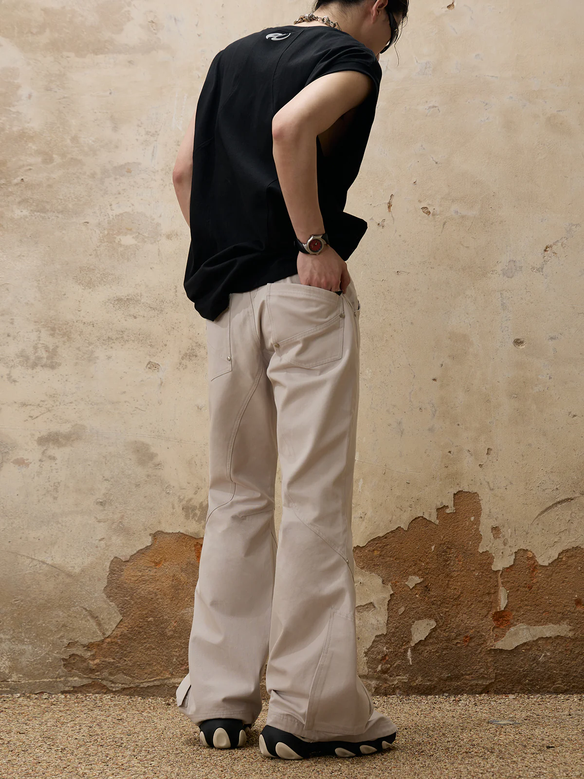 Personsoul Tight Cargo Pants