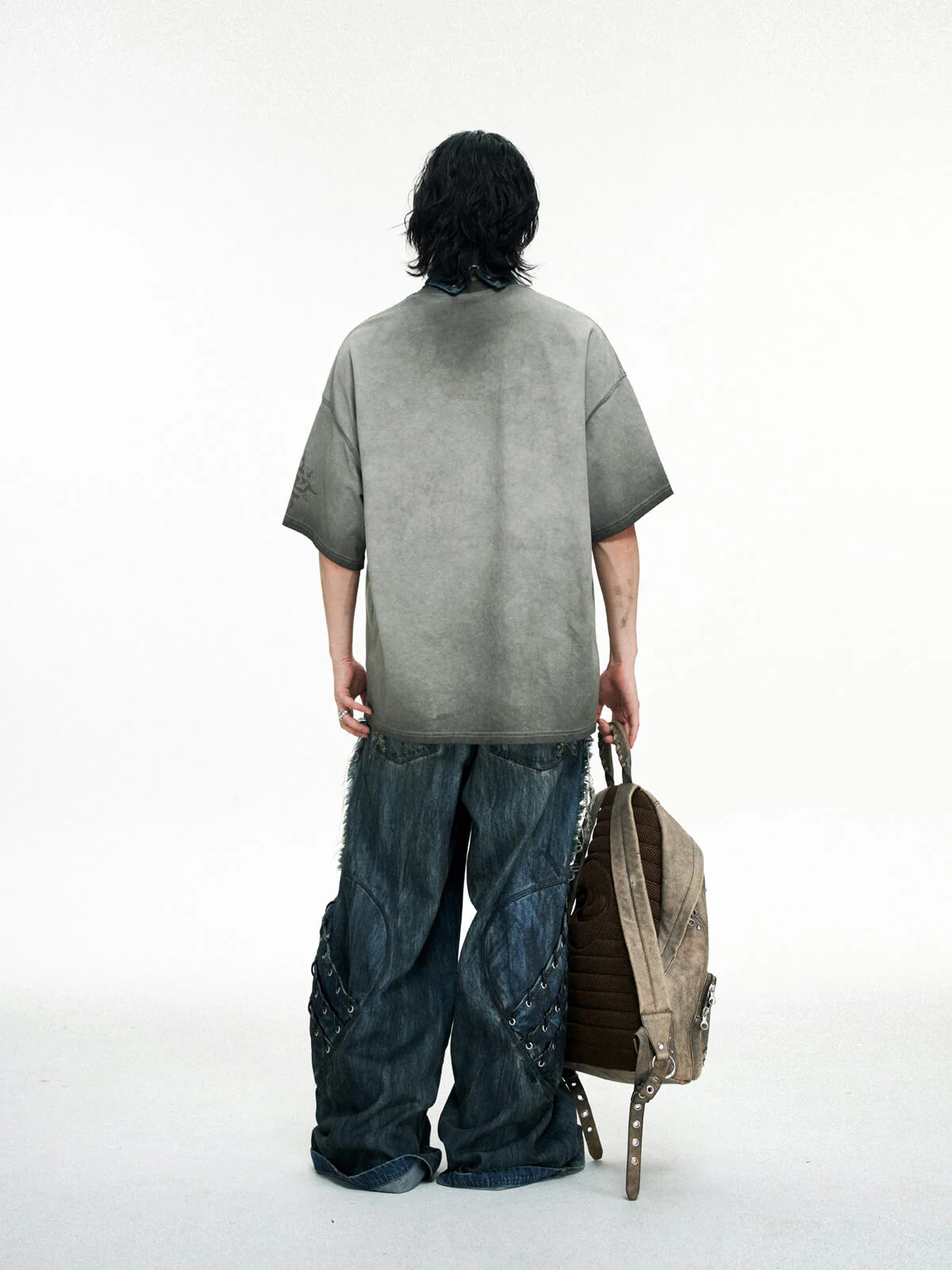 Personsoul Graphic Print Oversized T-Shirt