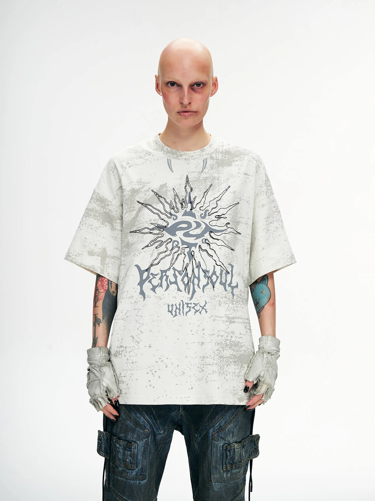 Personsoul Desert Sun Mystical Graphic T-shirt