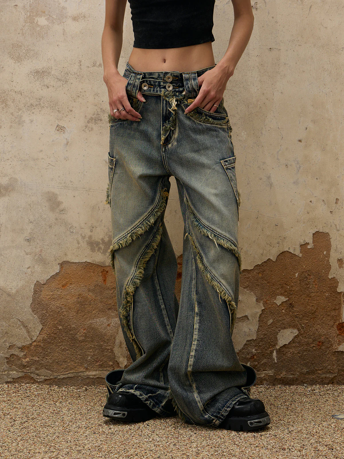 Personsoul Destructive  Denim Jeans