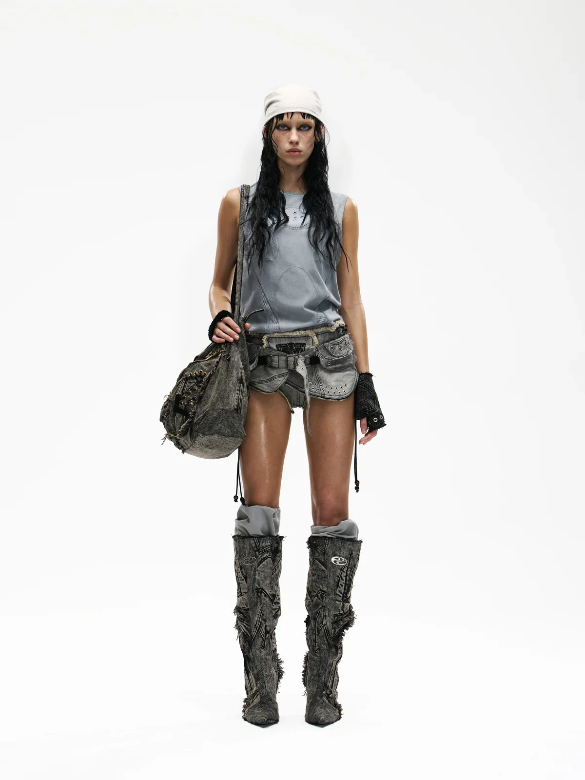 Deconstructed Armor Slim Tank Top