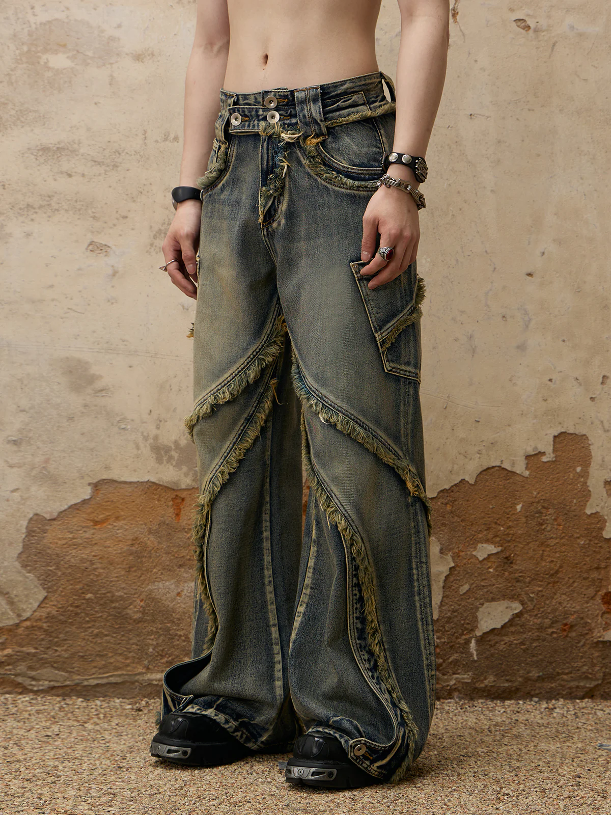 Personsoul Destructive  Denim Jeans