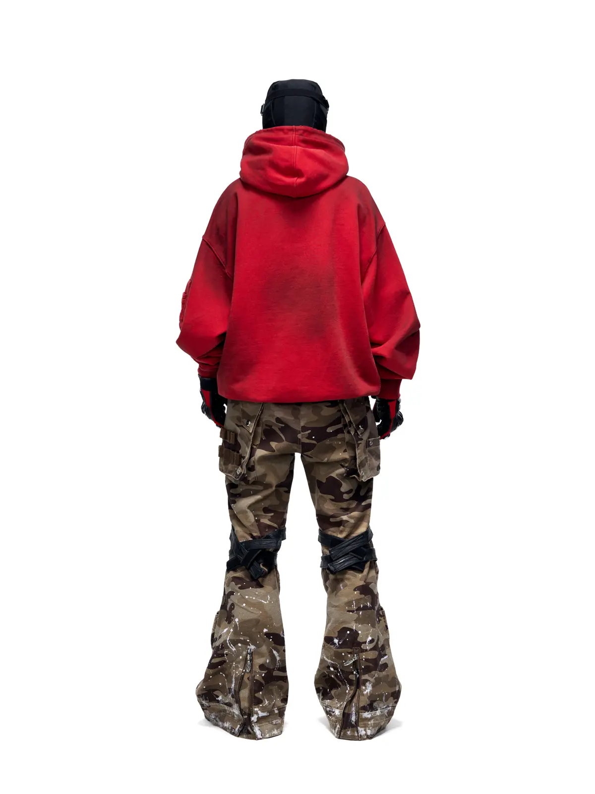 Mico-flare Camo Cargo Pant