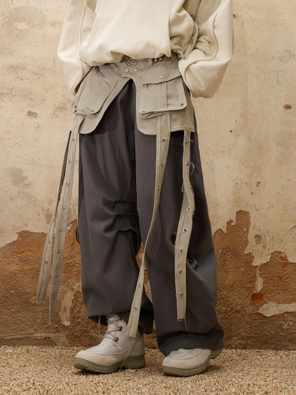 Personsoul Fanny Pack Cargo Pants