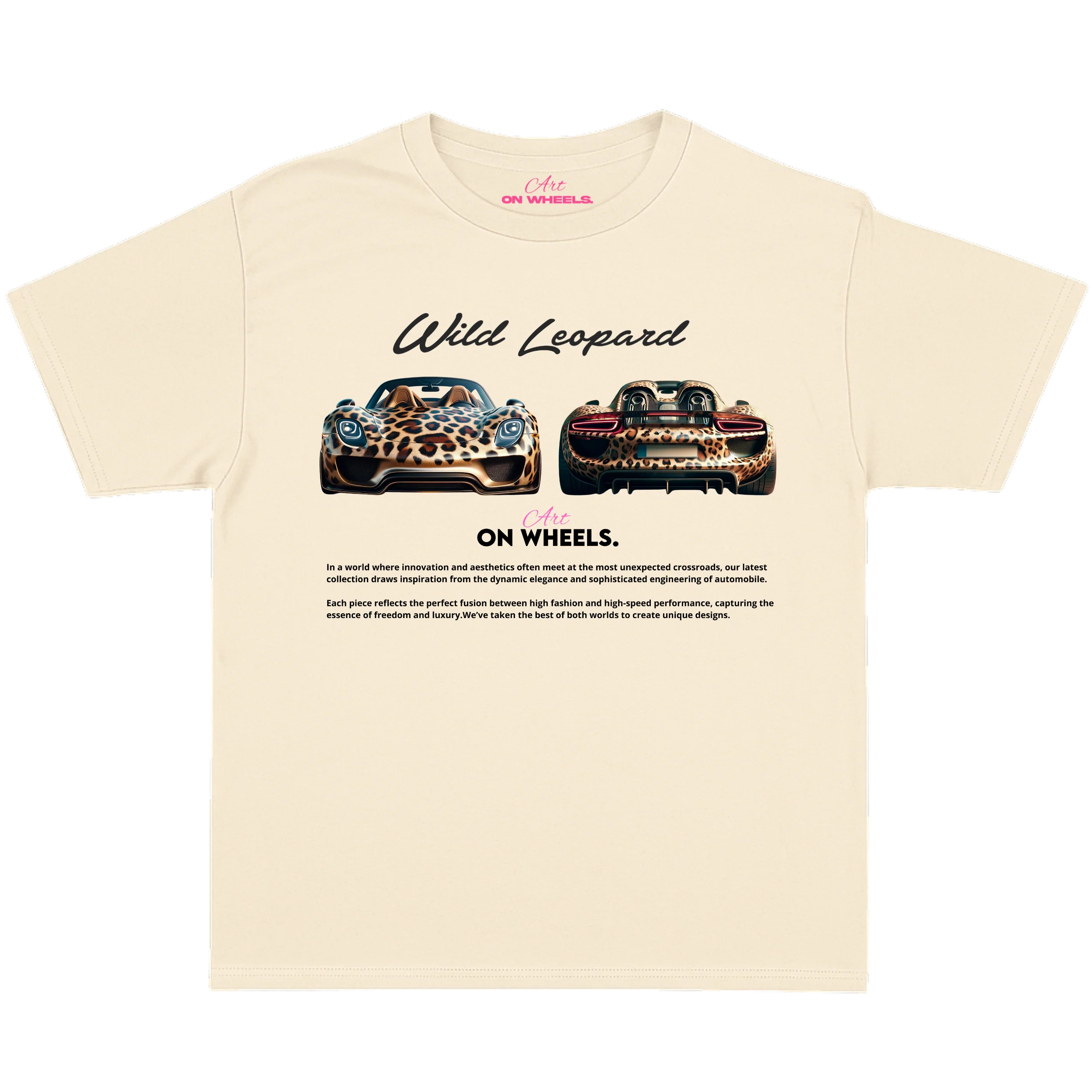 Wild leopard Baby tee