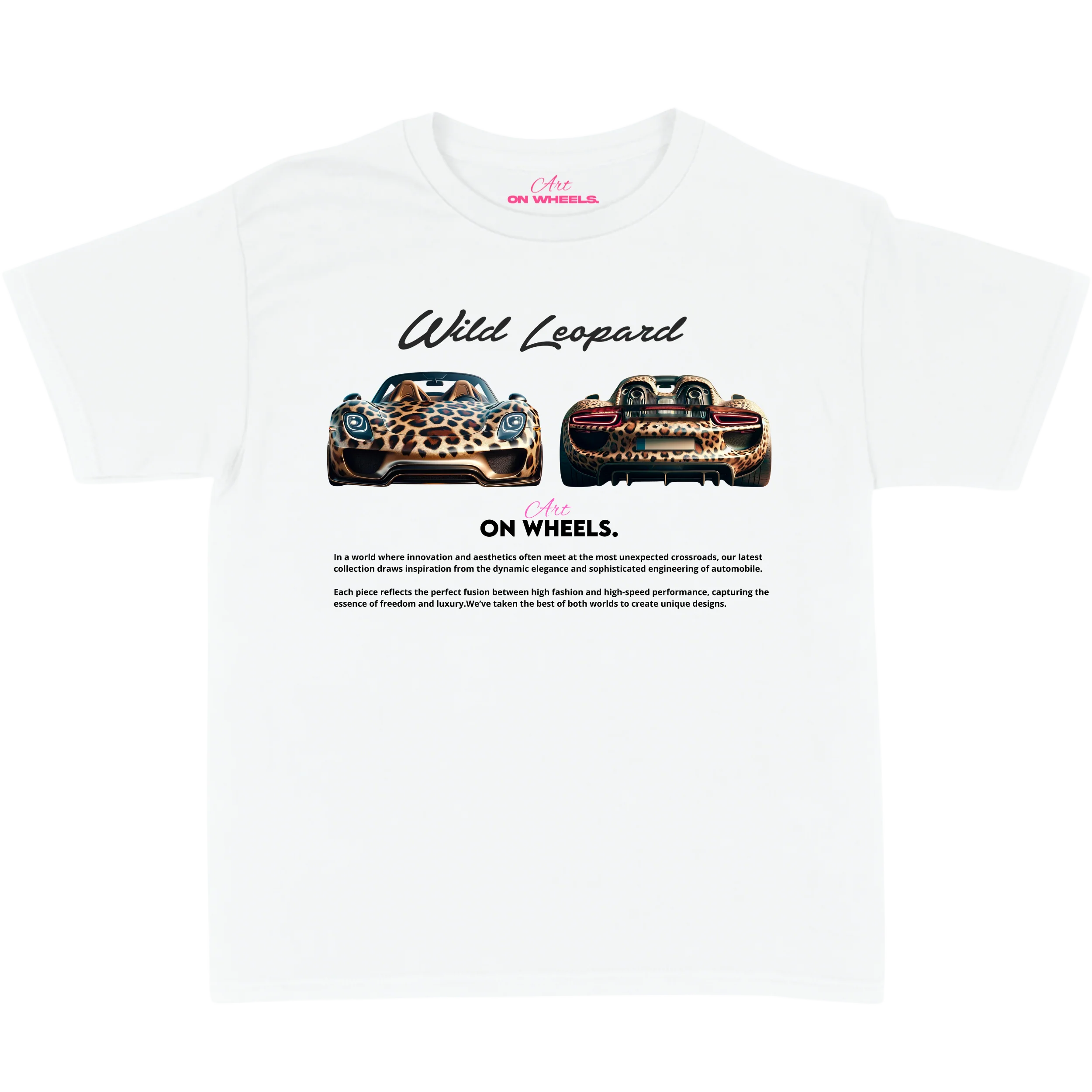 Wild leopard Baby tee