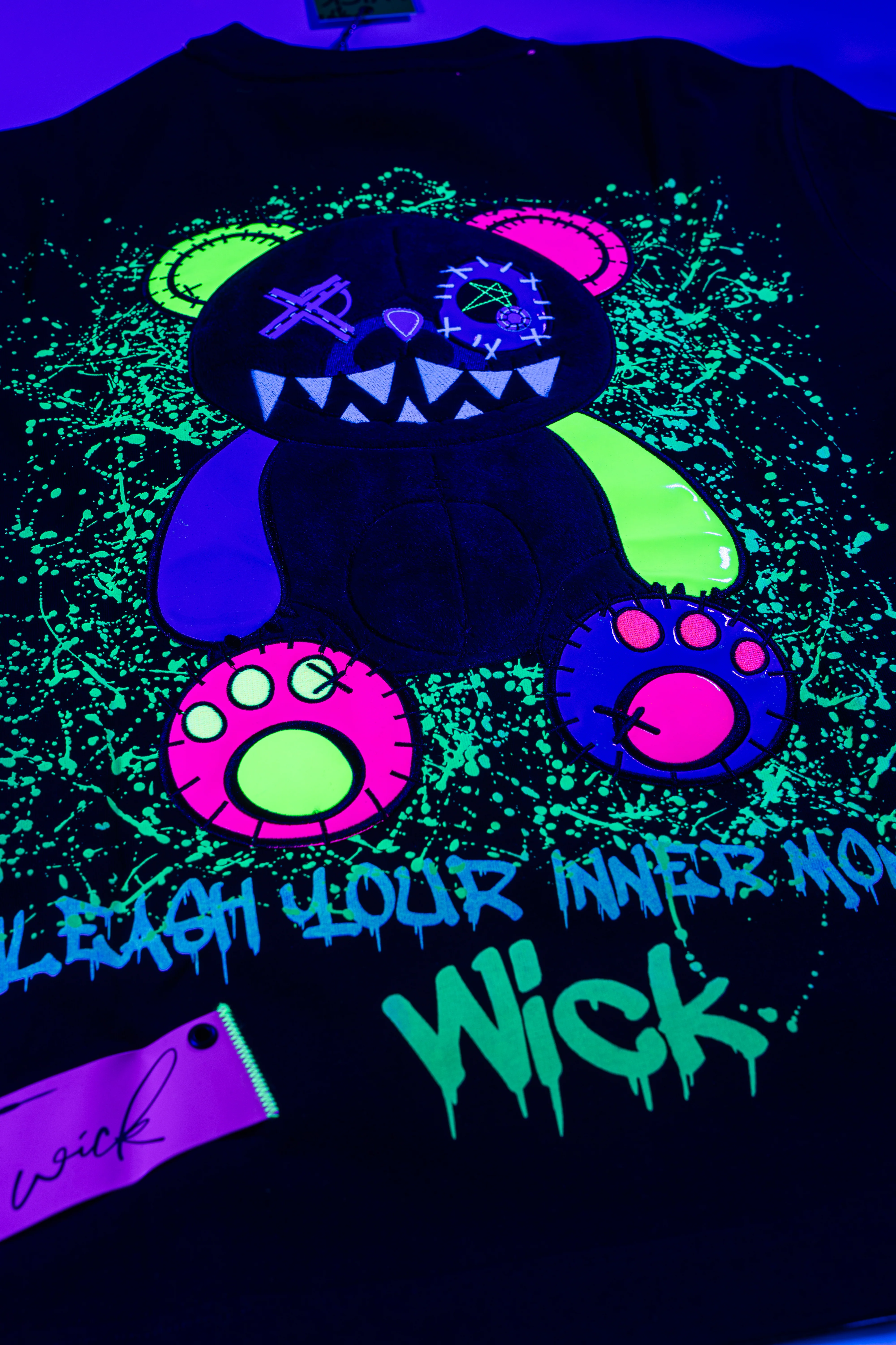 BEAR BLACK NR OVERSIZED T-SHIRT!