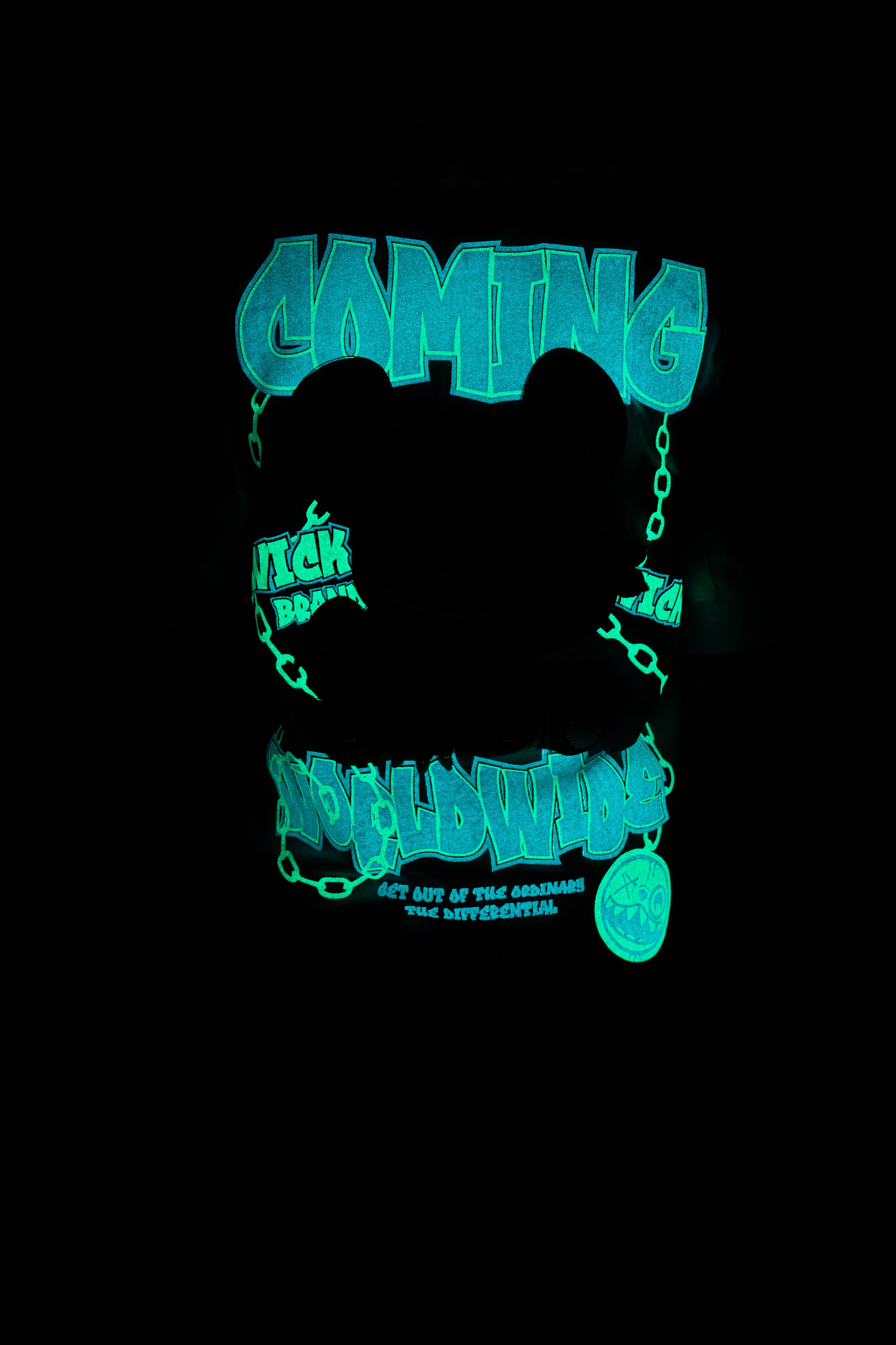 OVERSIZED NR BLACK CHAIN