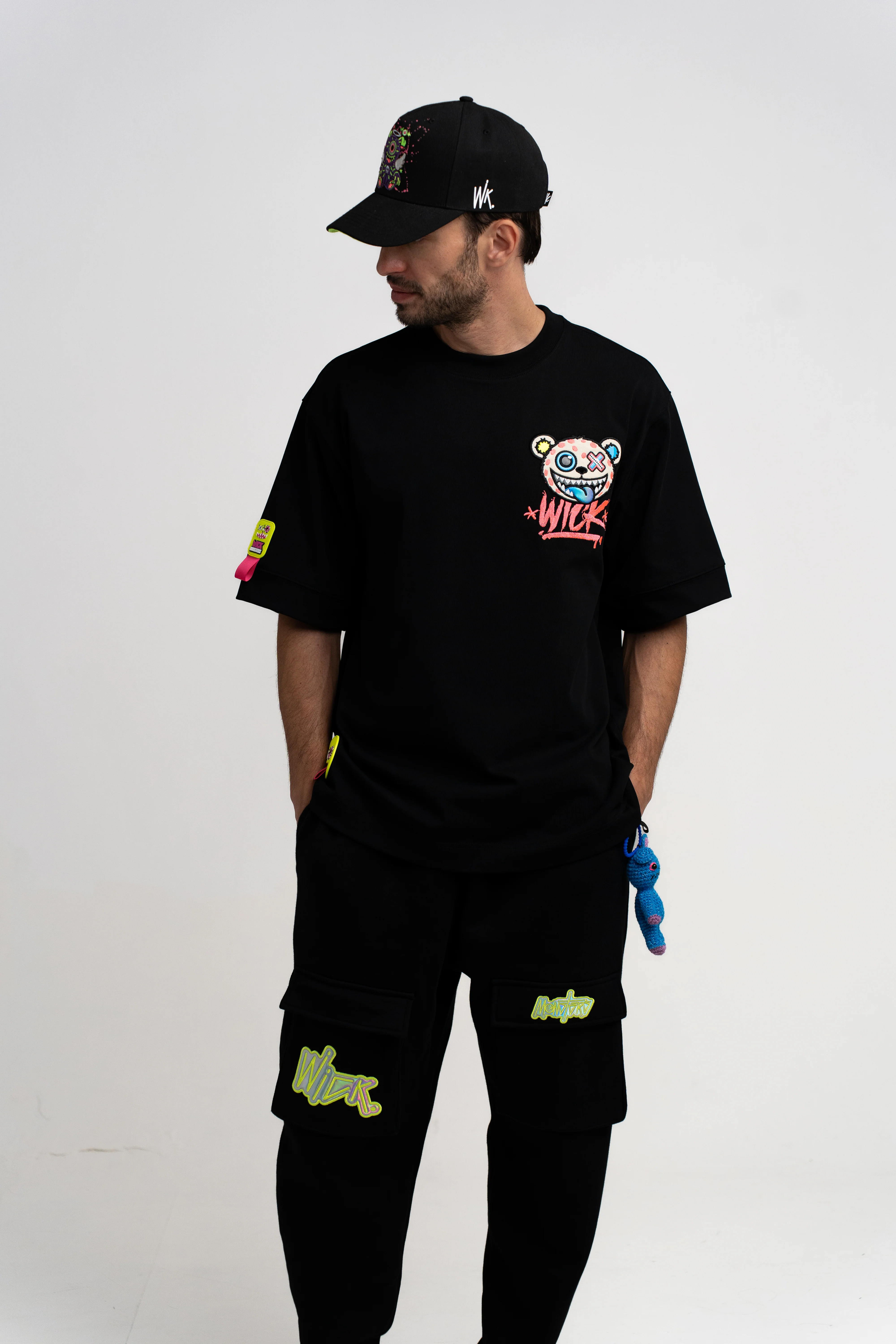T-SHIRT OVERSIZED TOXIC BLACK