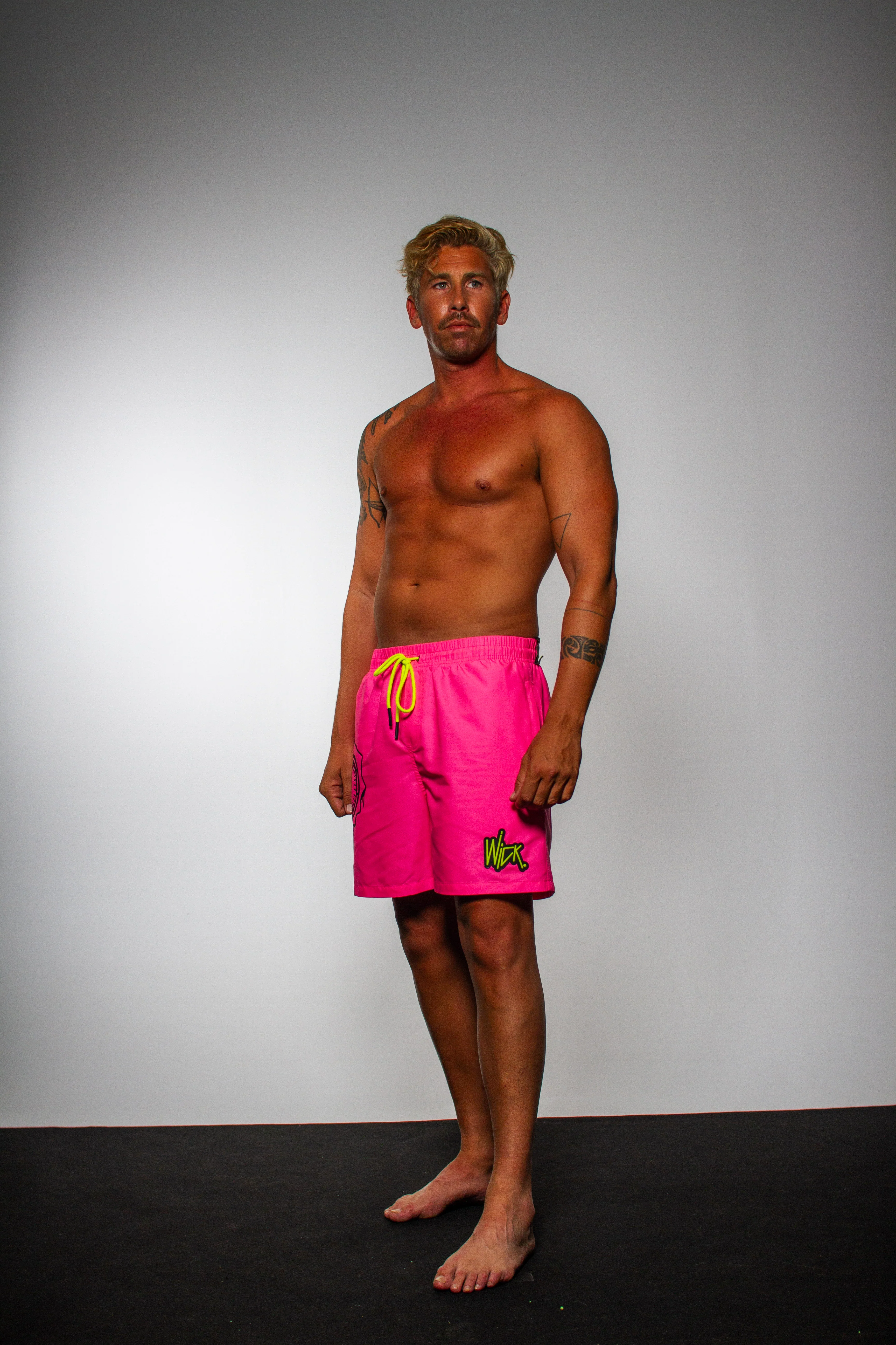 SWIM SHORTS NR PINK
