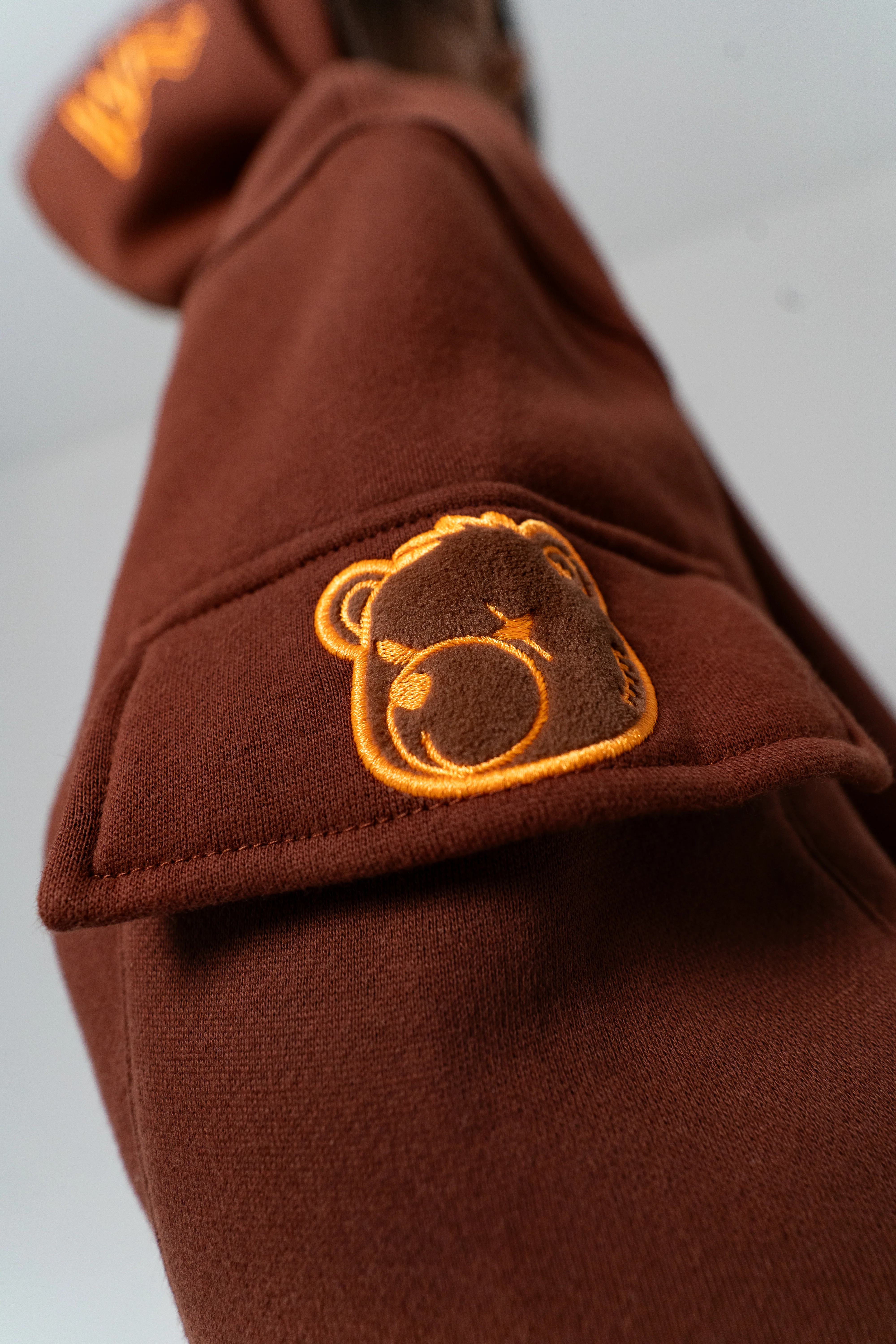 SPACE BROWN HOODIE