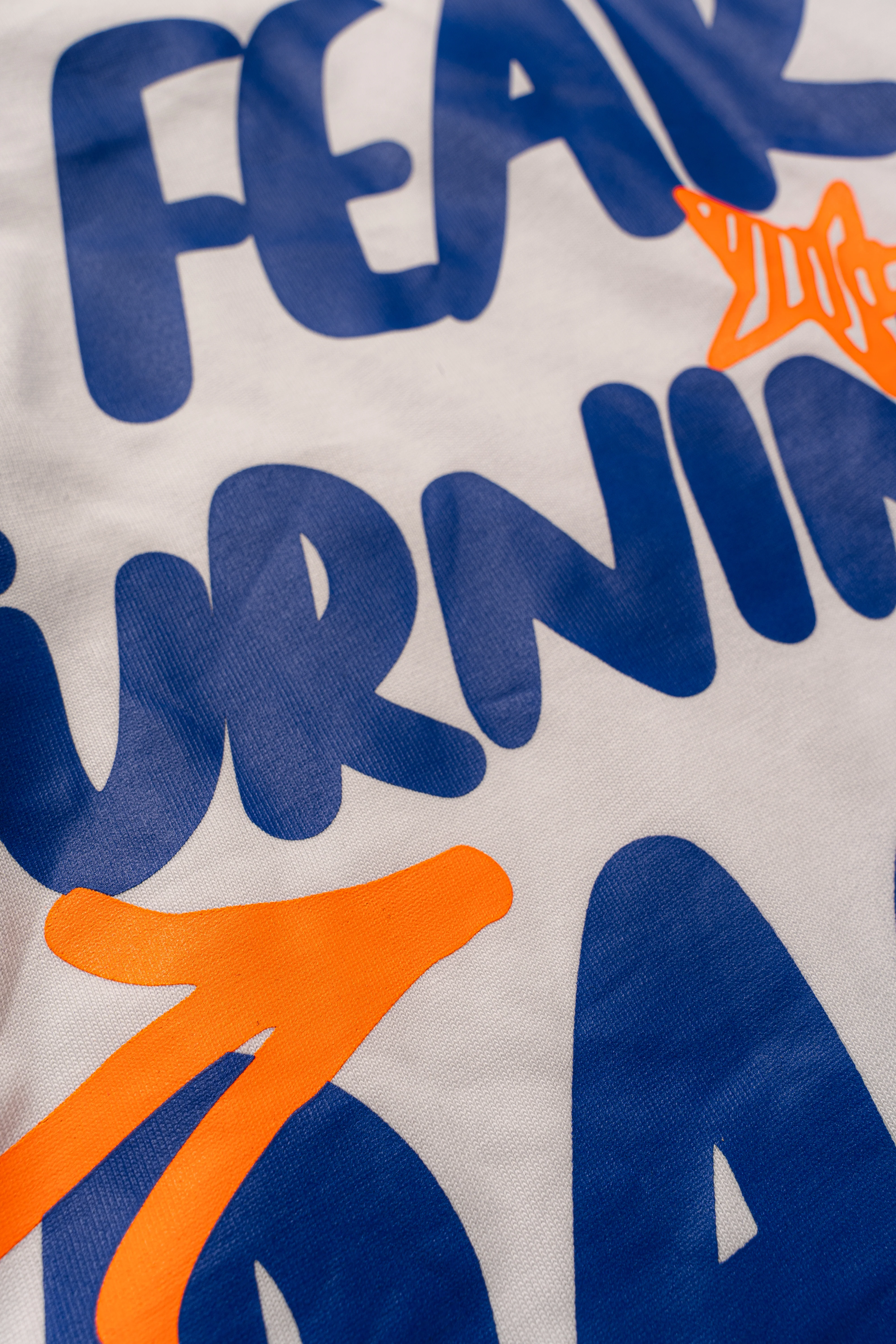 OVERSIZED NR NO FEAR WHITE