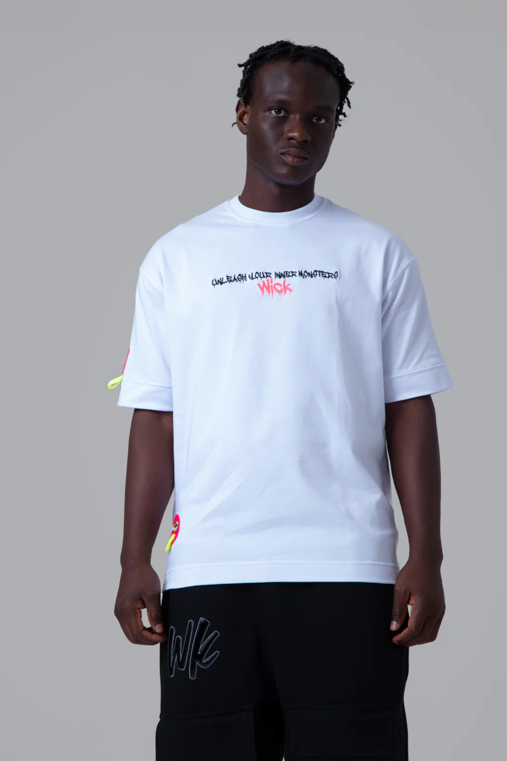 BEAR WHITE NR OVERSIZED T-SHIRT!