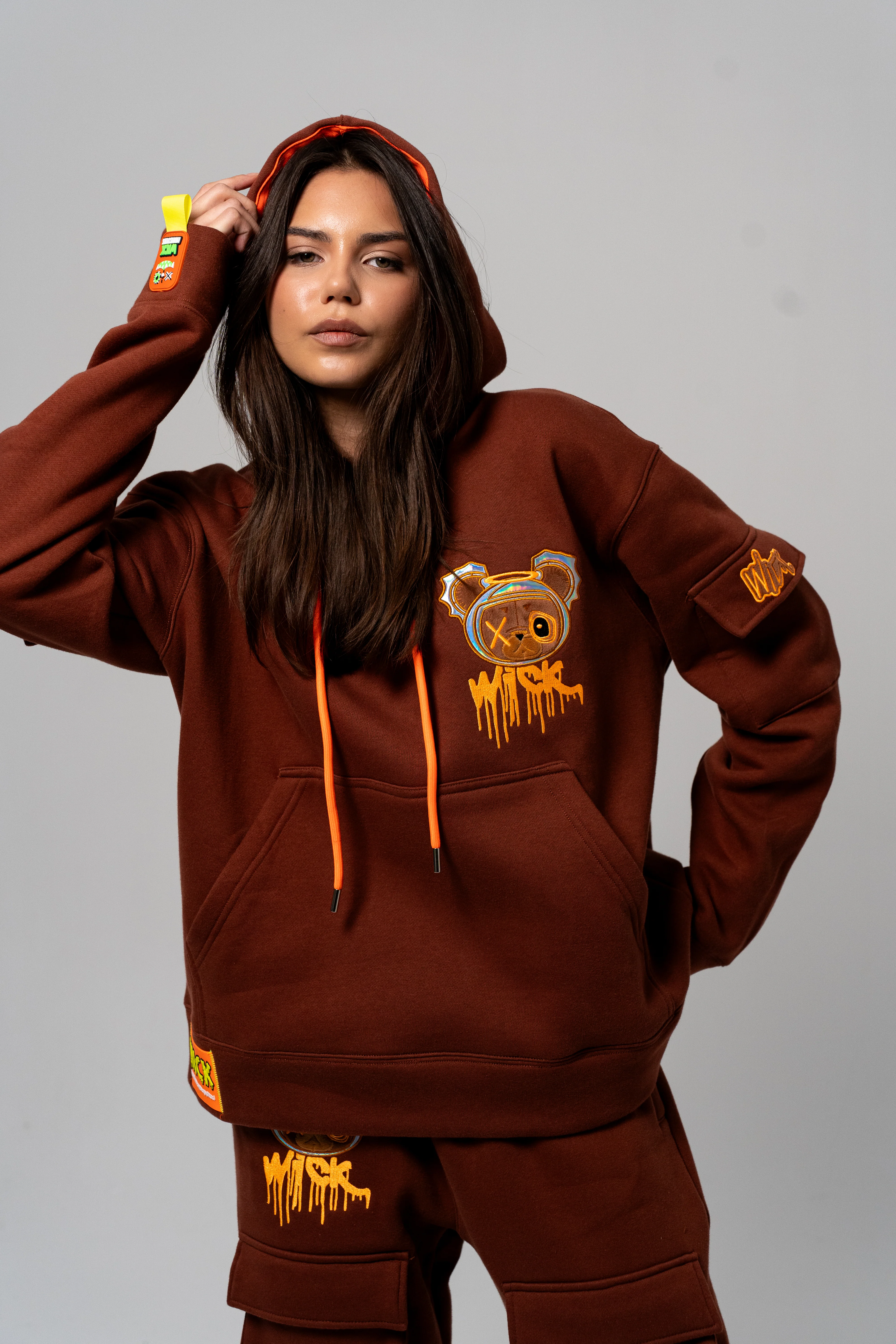 SPACE BROWN HOODIE