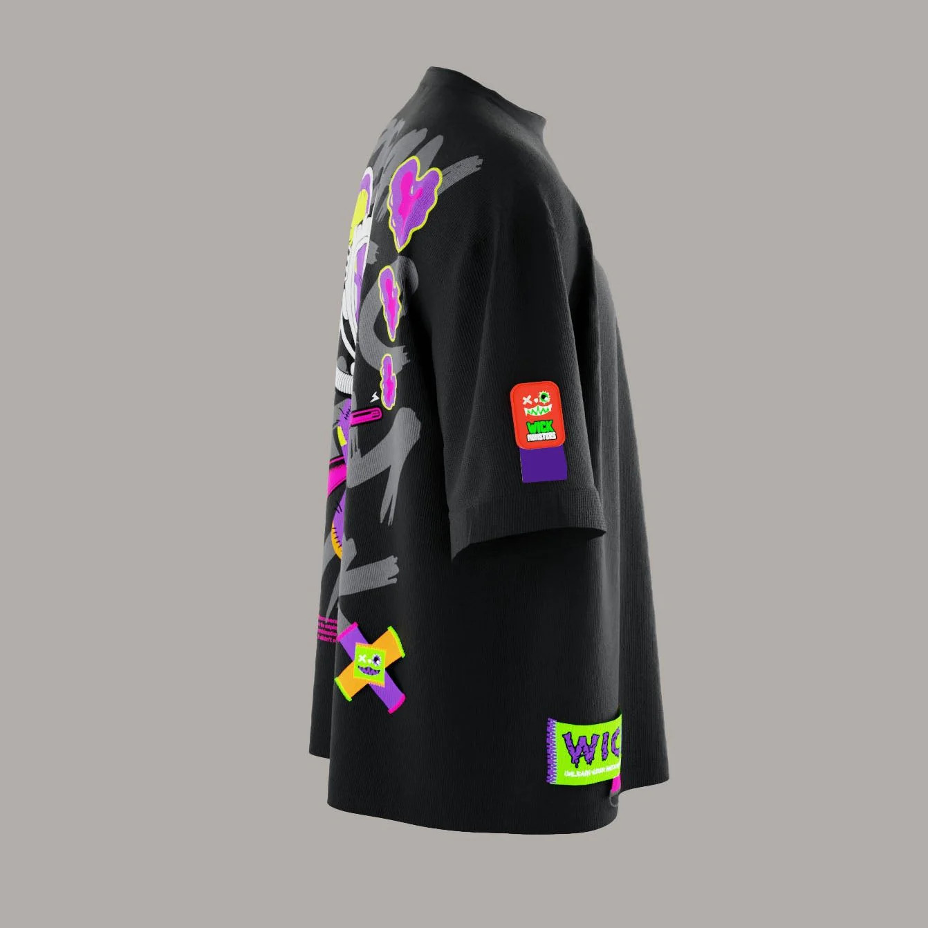 SPACE LOVE OVERSIZED T-SHIRT!