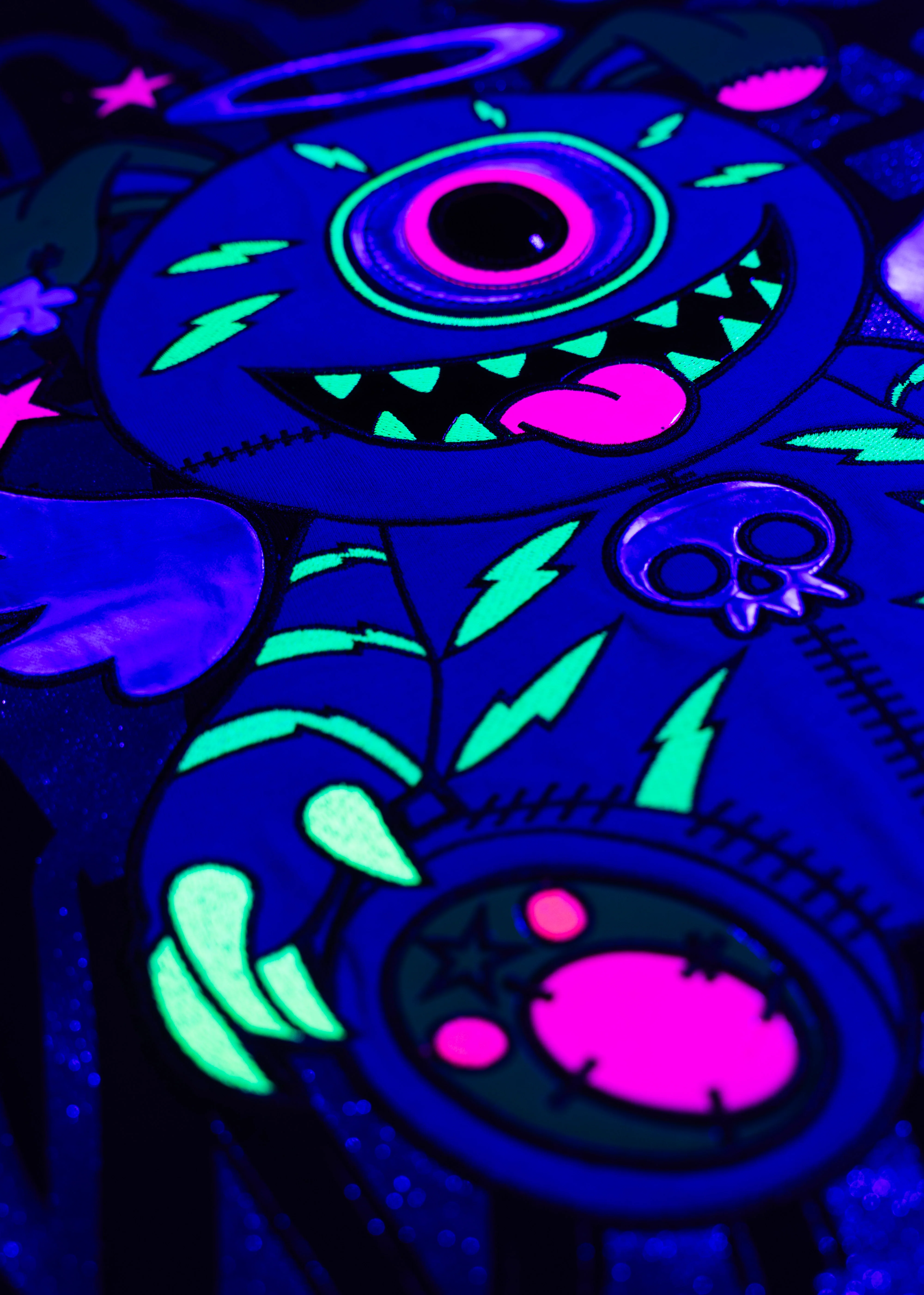 T-SHIRT OVERSIZED WARLOCK BLACK