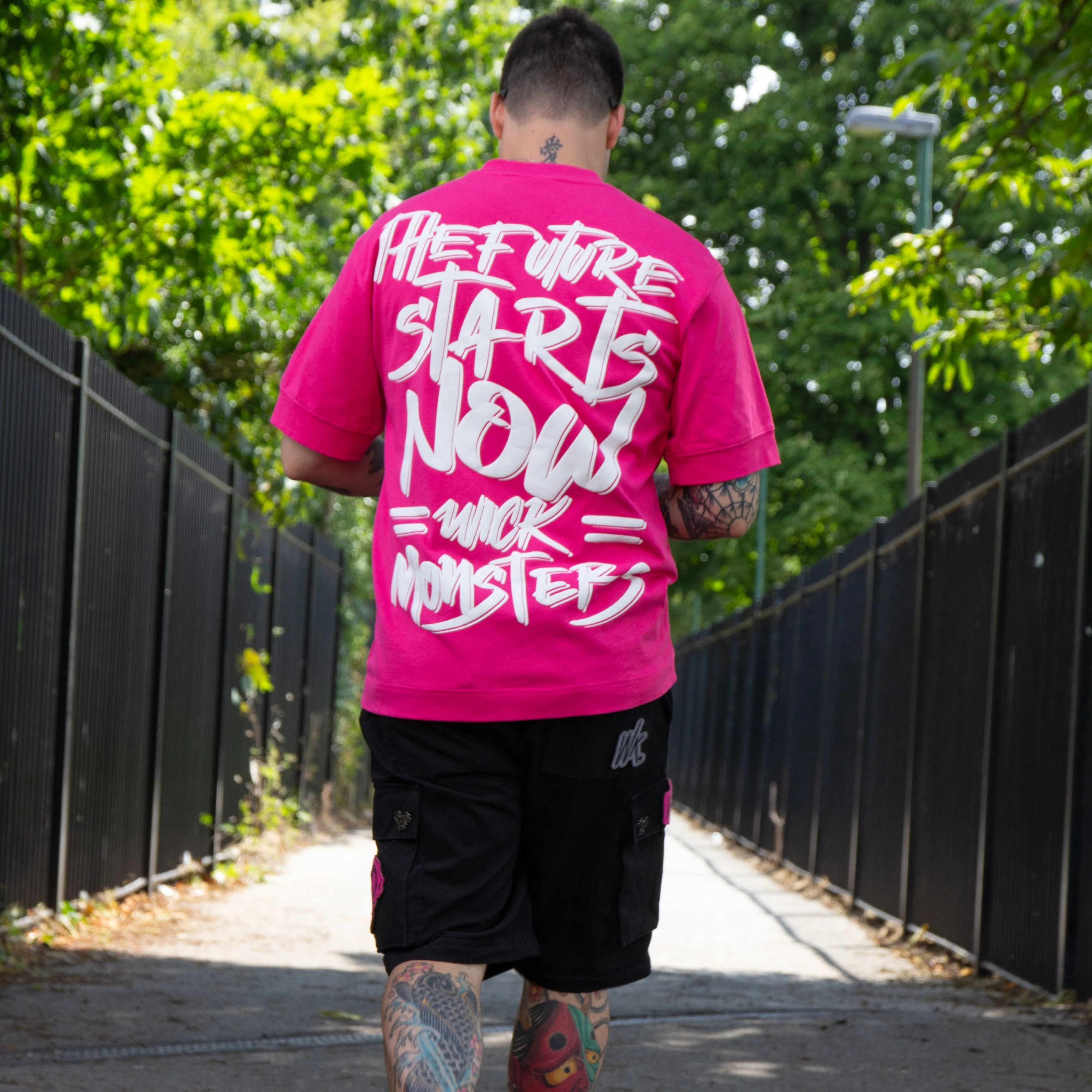 OVERSIZED NR STARTS NOW PINK