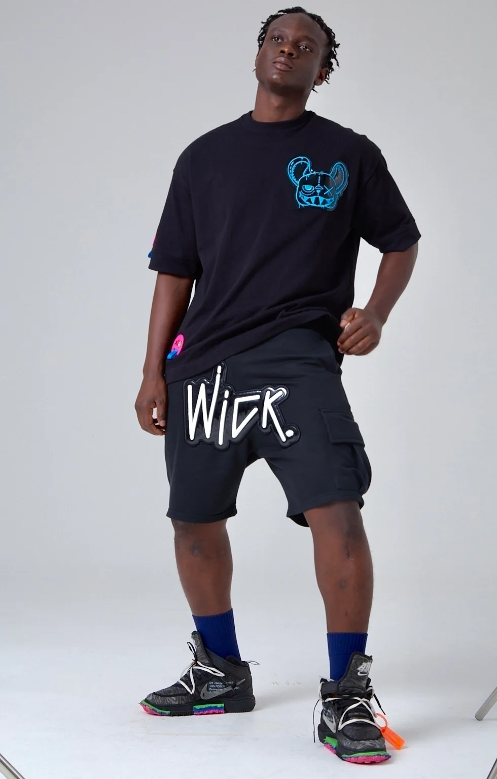 NR WICK BLACK SHORTS