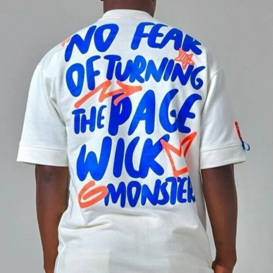 OVERSIZED NR NO FEAR WHITE