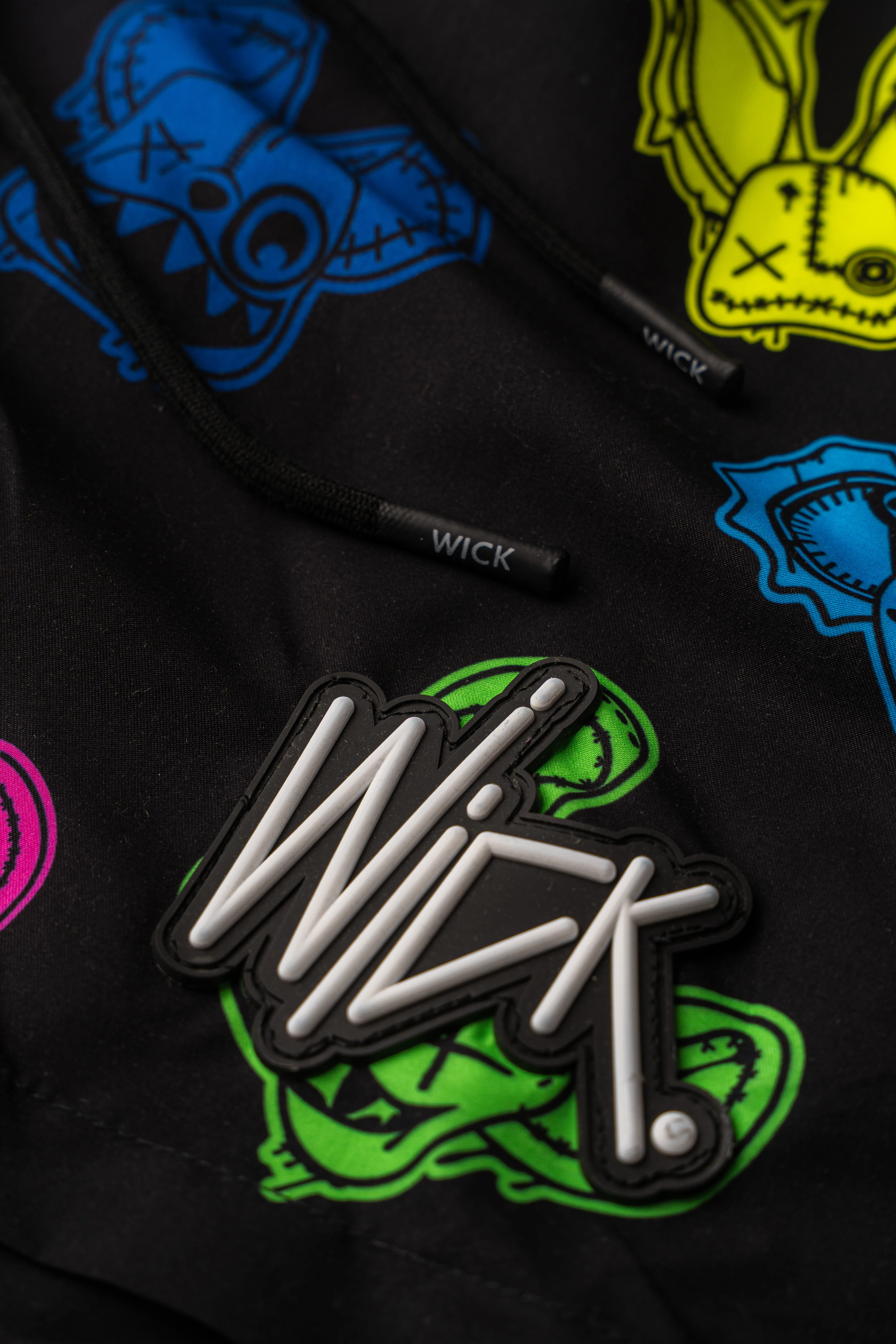 SWIM SHORTS NR BLACK MONSTERS