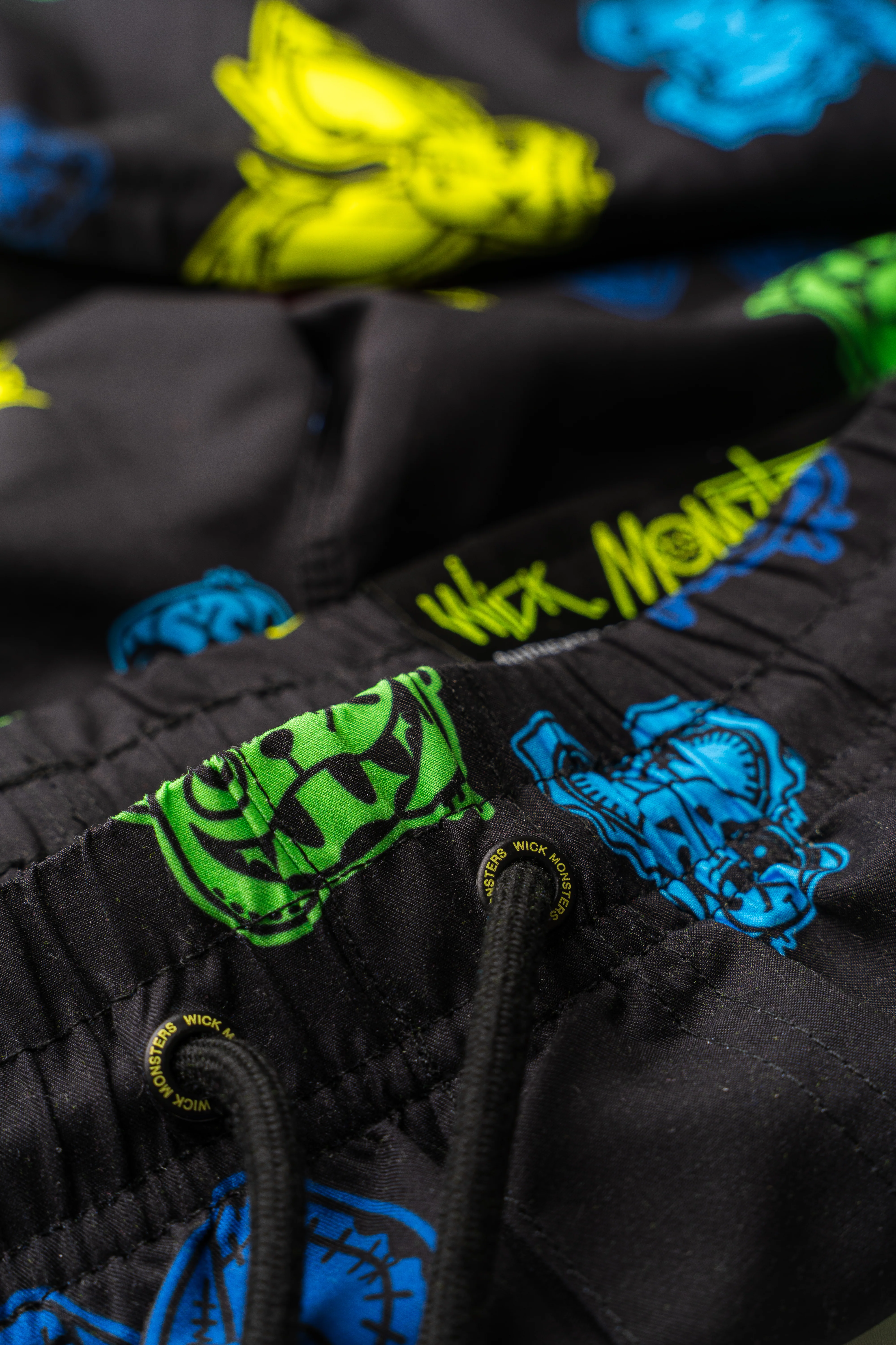SWIM SHORTS NR BLACK MONSTERS