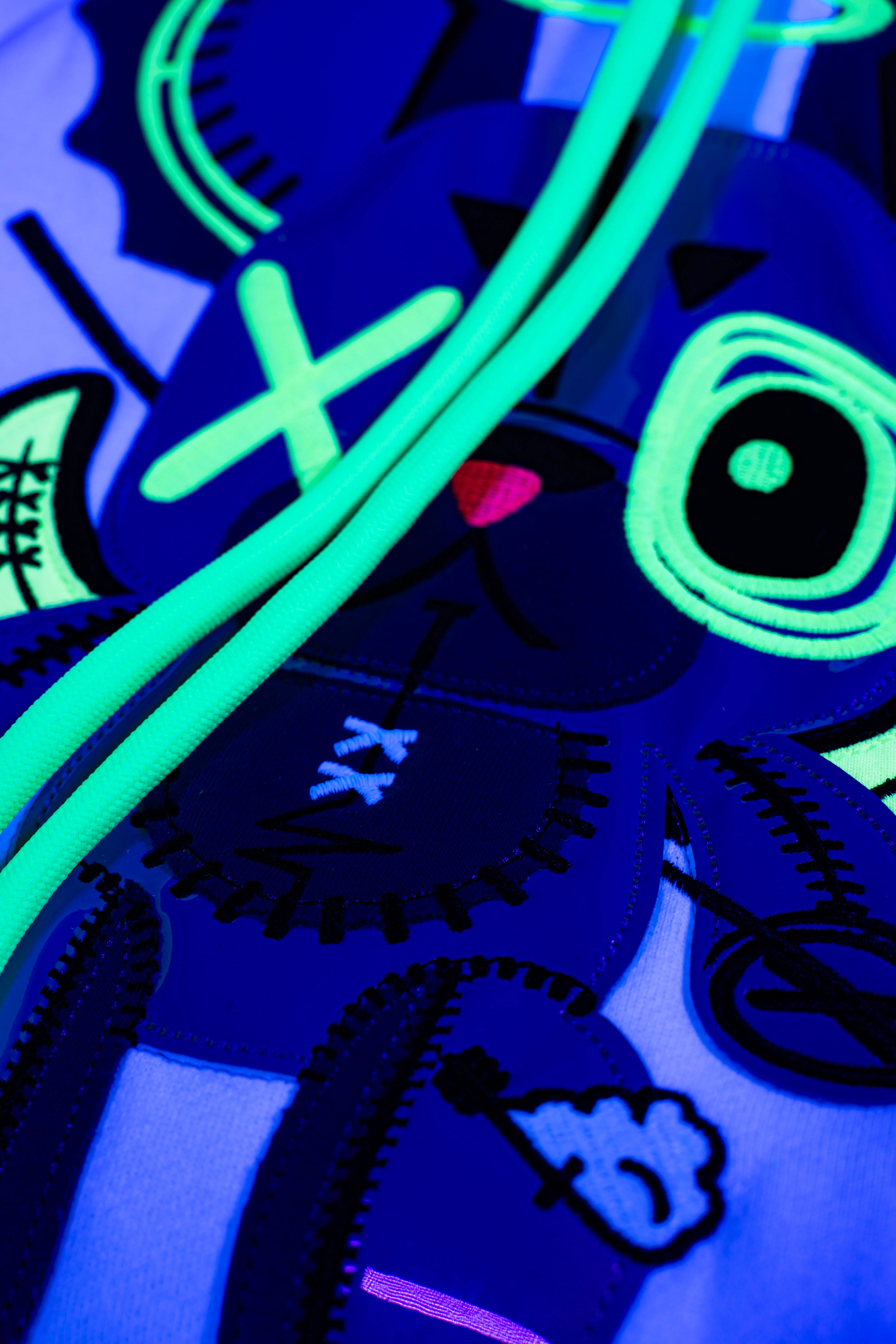 OFF WHITE & BLUE HOODIE!