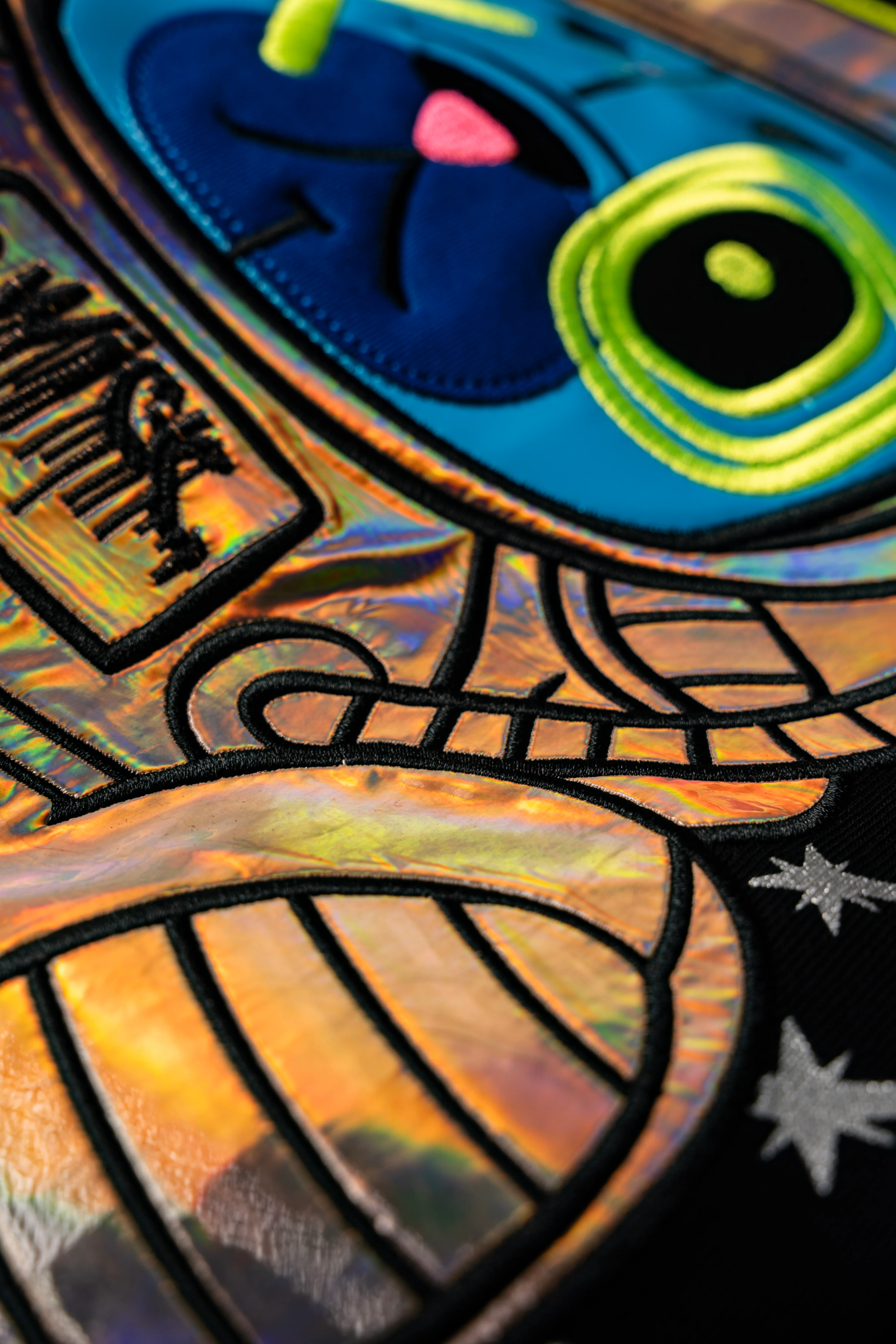 SPACE BLACK OVERSIZED T-SHIRT!