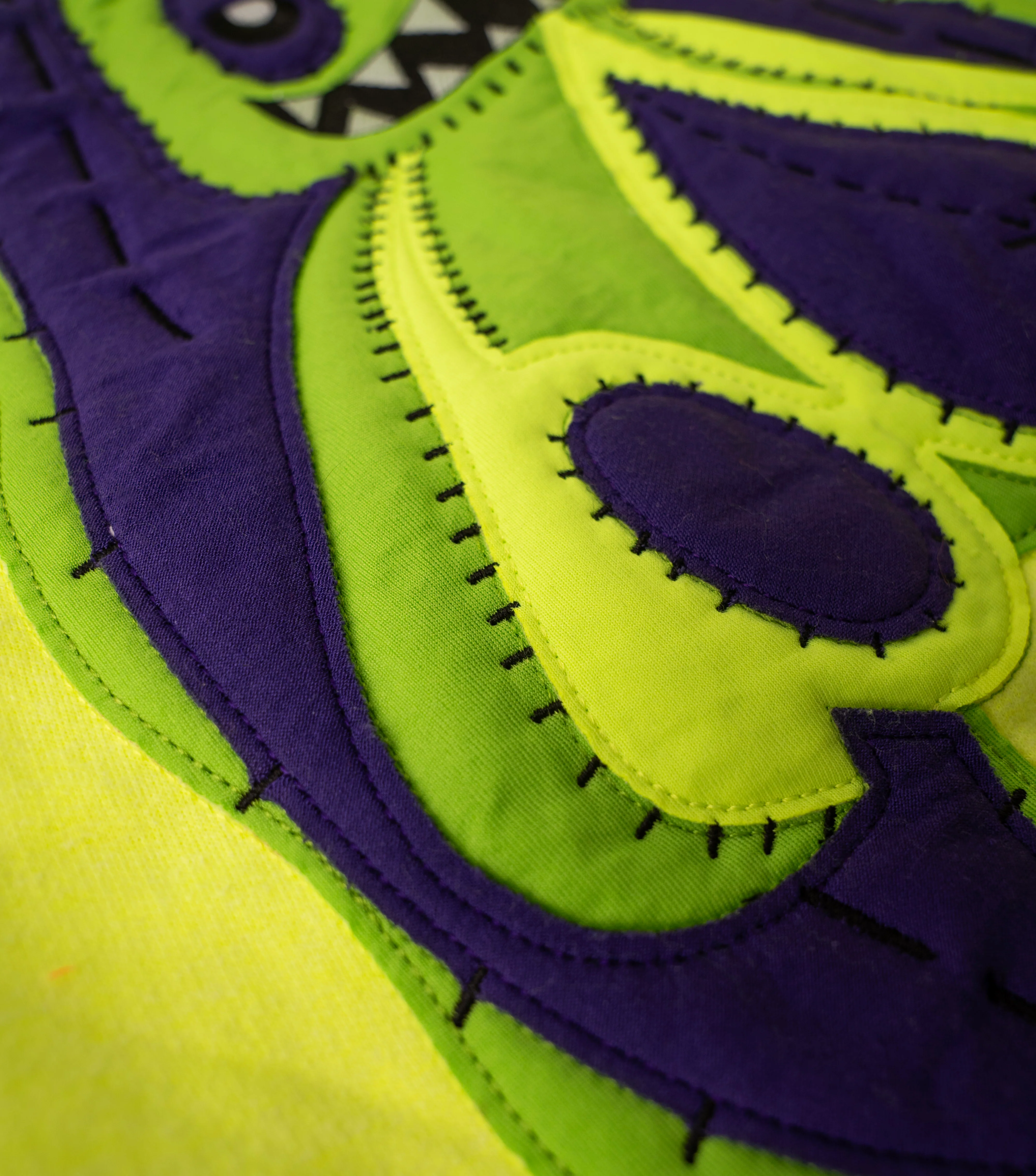 OVERSIZED YELLOW NEON HOODIE MONSTER COLLECTION!