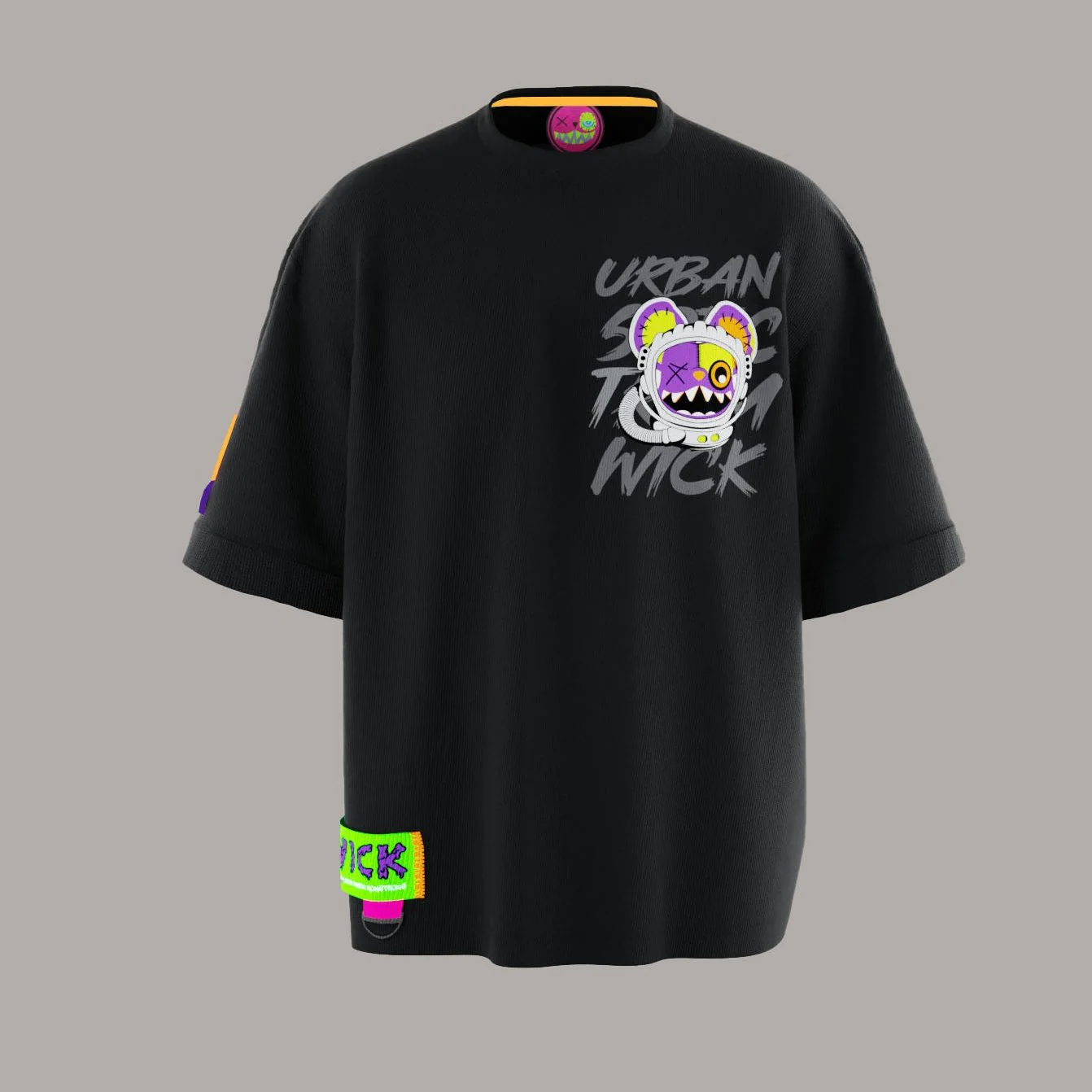 SPACE LOVE OVERSIZED T-SHIRT!