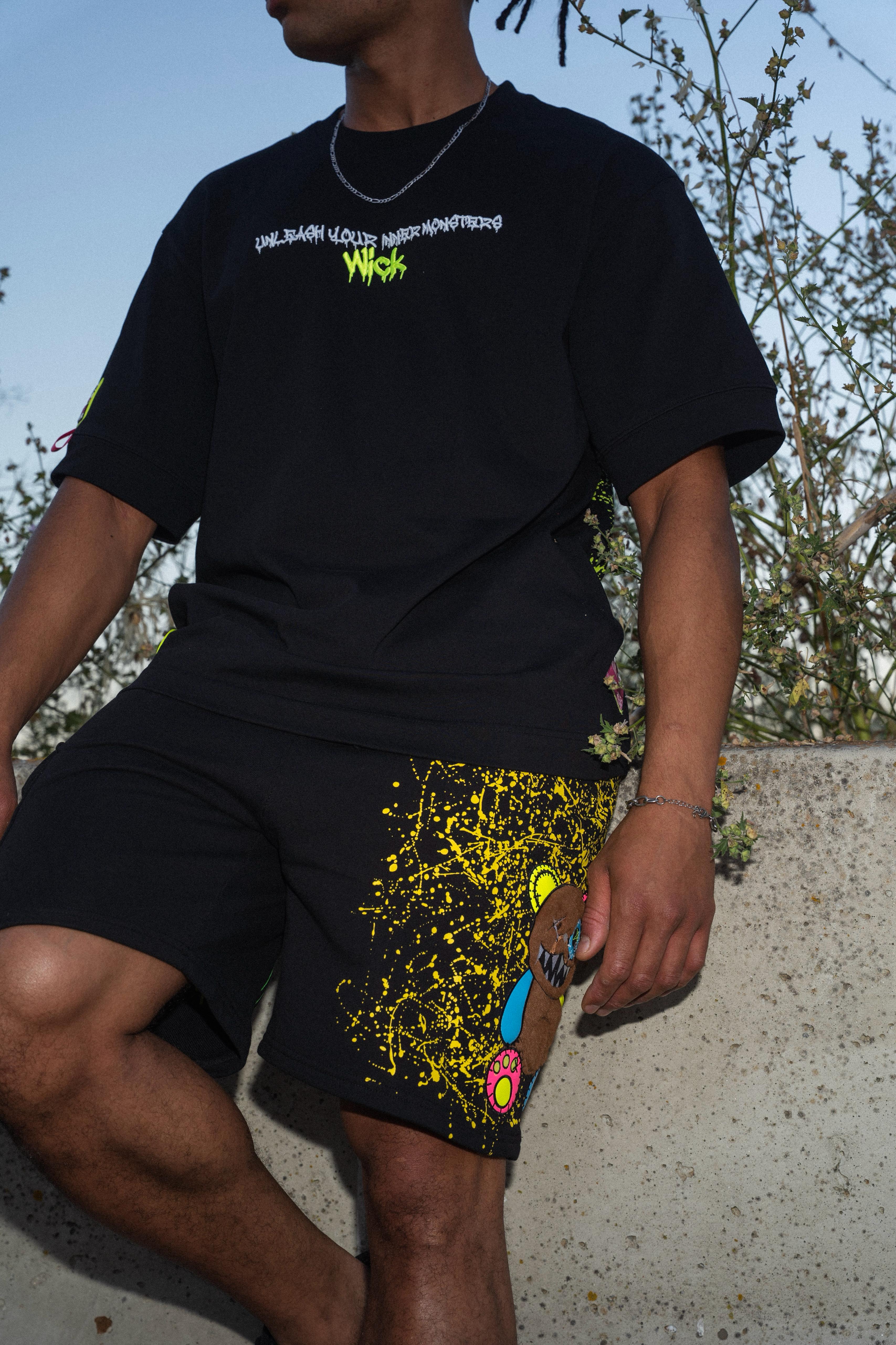 SHORTS NR BEAR BLACK