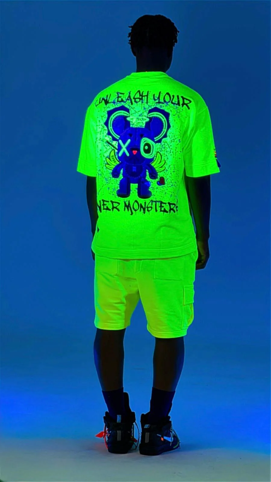 YELLOW NEON OVERSIZED T-SHIRT