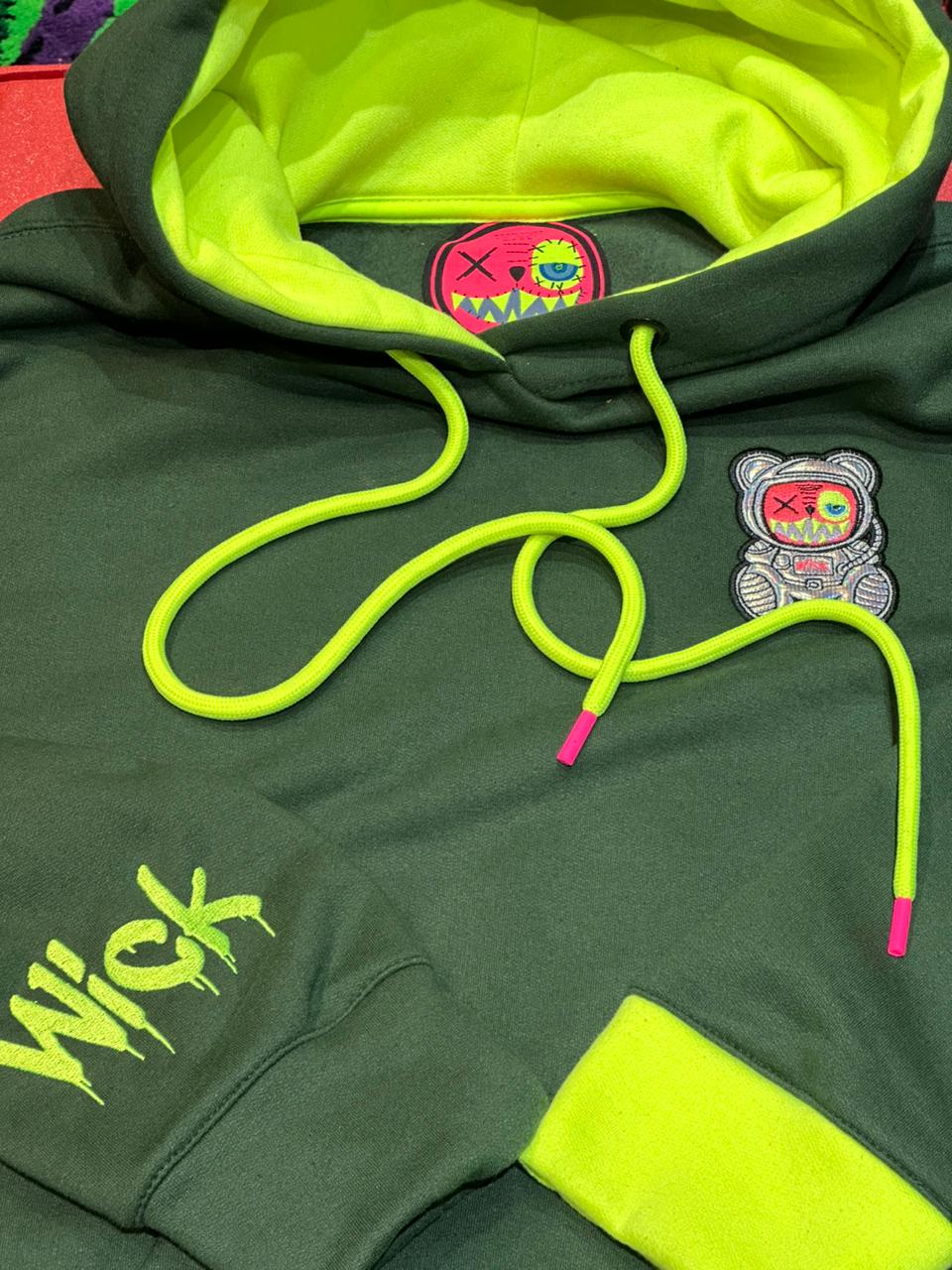 MOSS GREEN SWEATSHIRT GREEN SPACE!