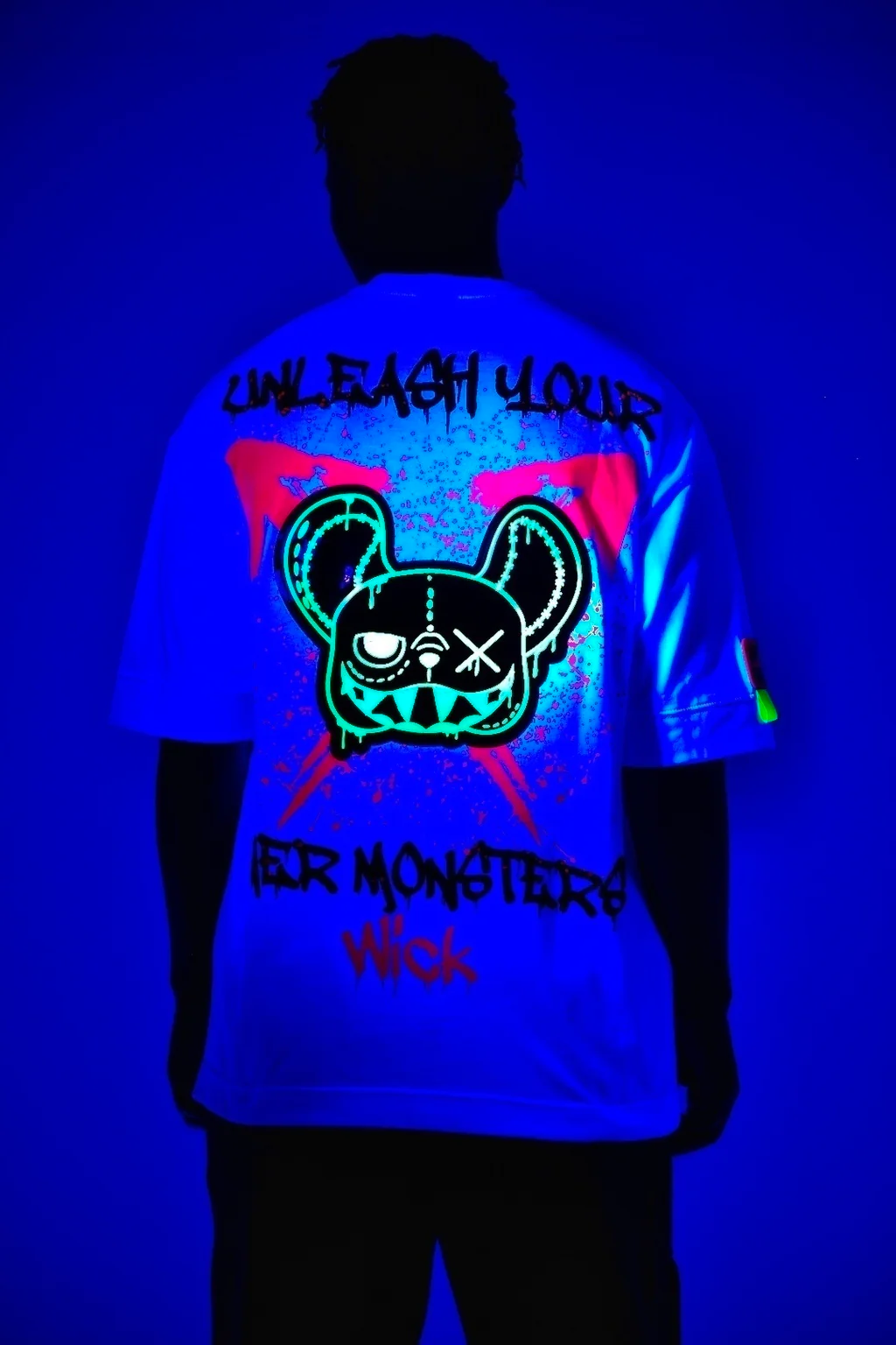 OVERSIZED NR EXPLOSION WHITE PINK