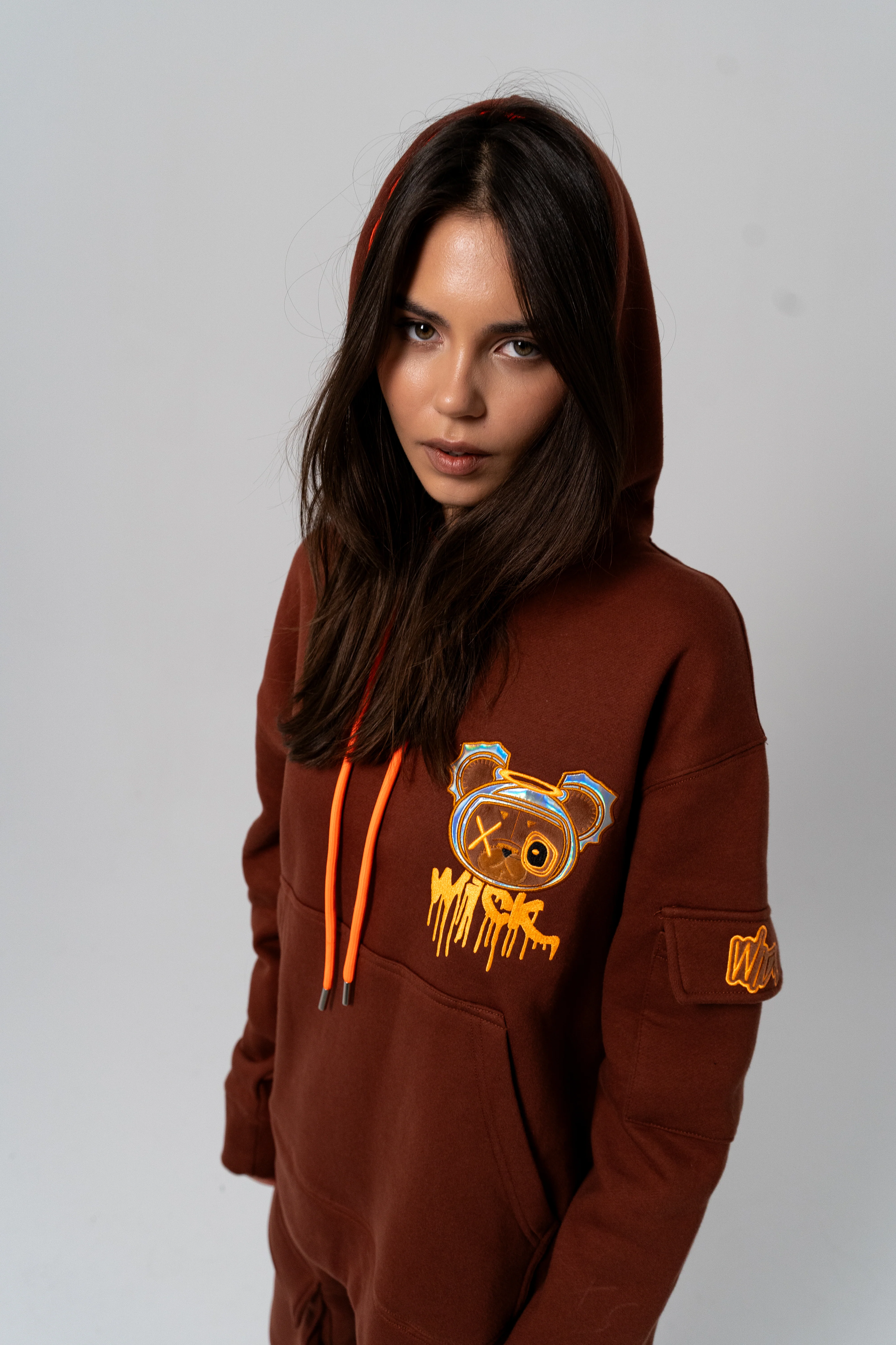 SPACE BROWN HOODIE