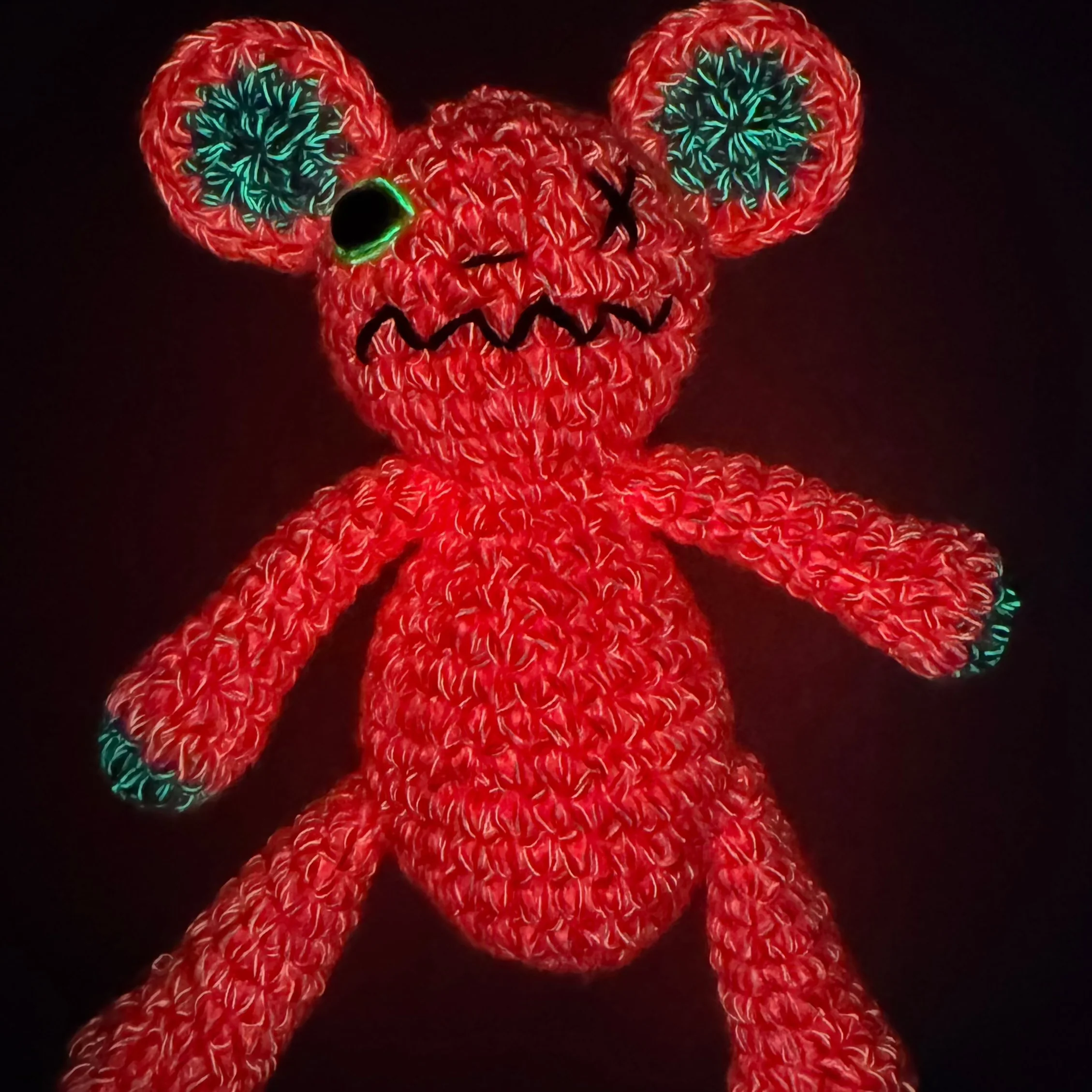 MONSTERS AMIGURUMI CROCHET PINK!