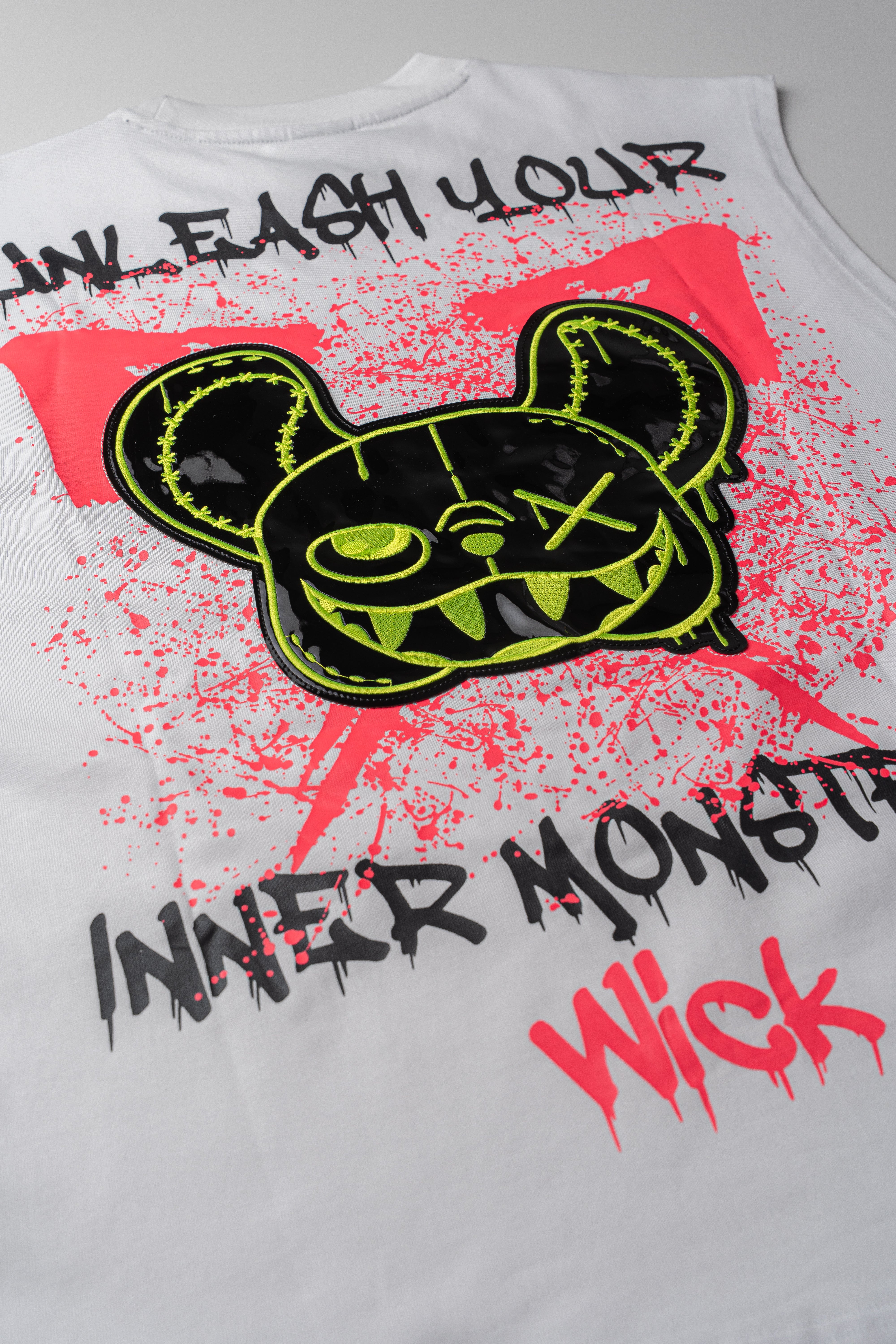 OVERSIZED NR EXPLOSION WHITE PINK