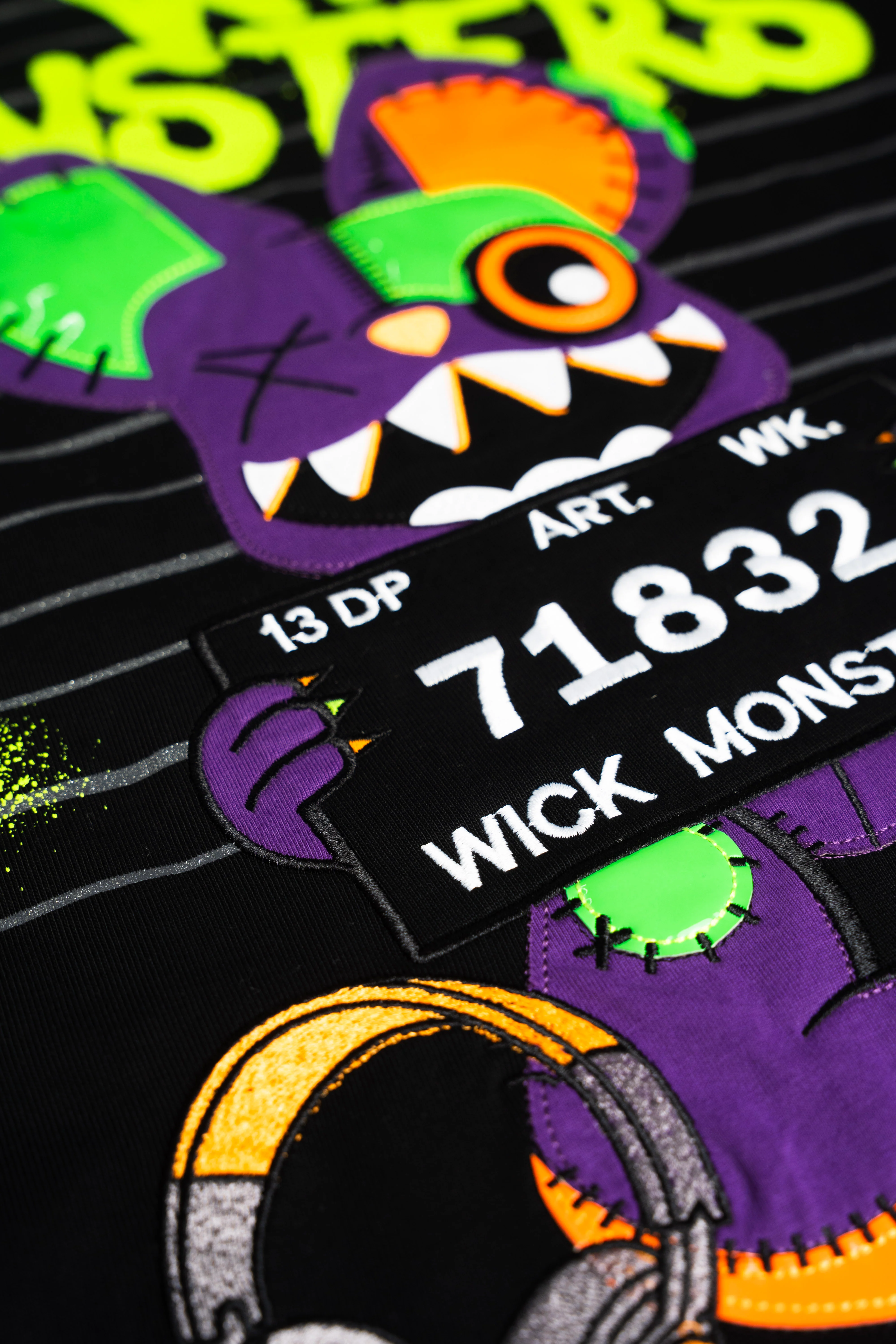 T-SHIRT OVERSIZED SWAT BLACK