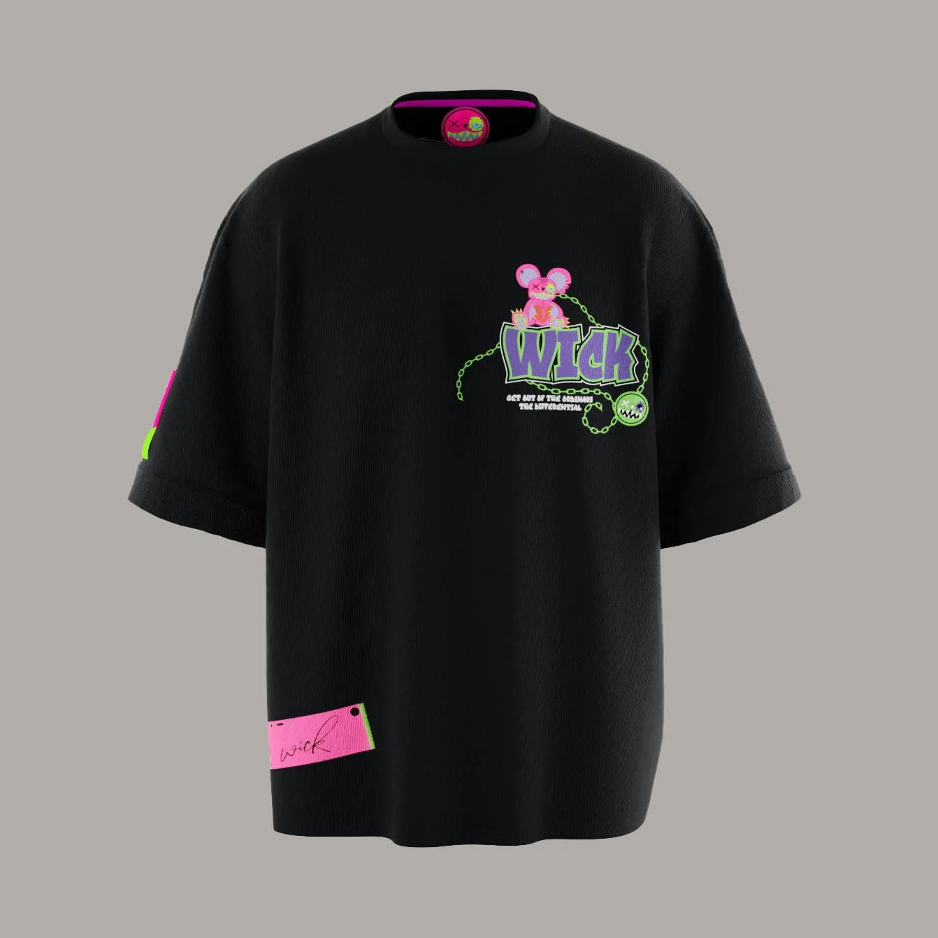 OVERSIZED BLACK CHAIN!