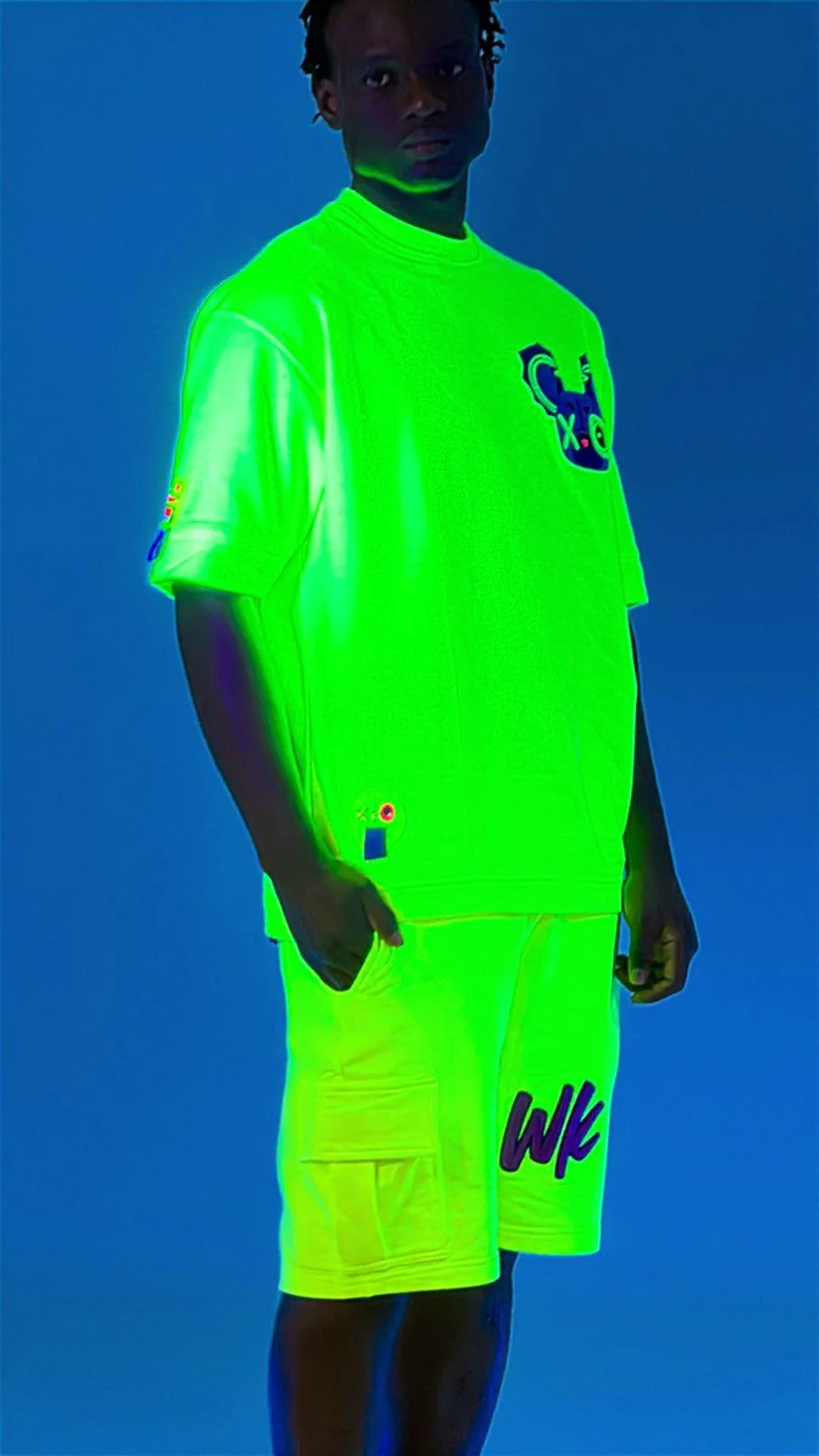 YELLOW NEON OVERSIZED T-SHIRT