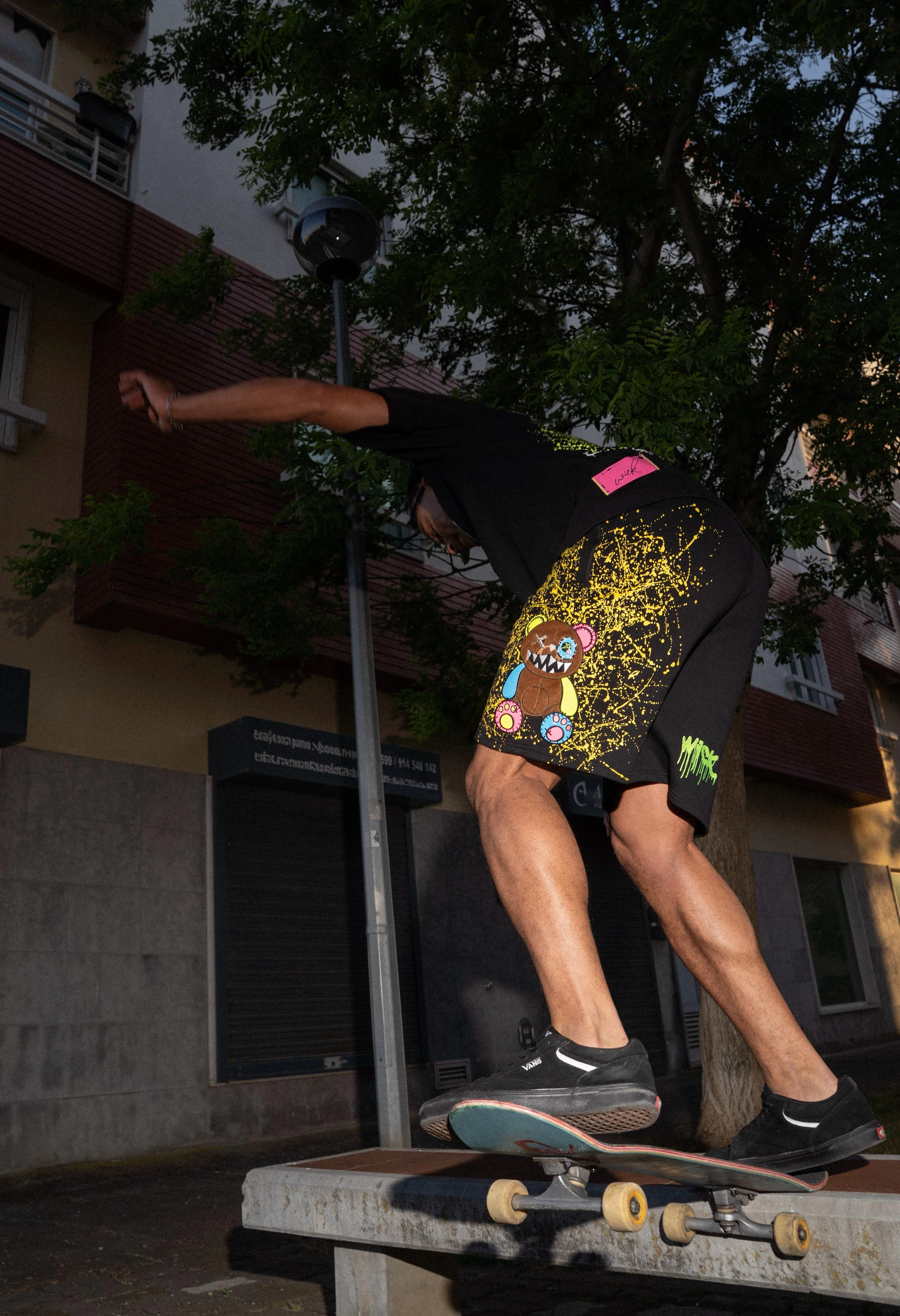 SHORTS NR BEAR BLACK