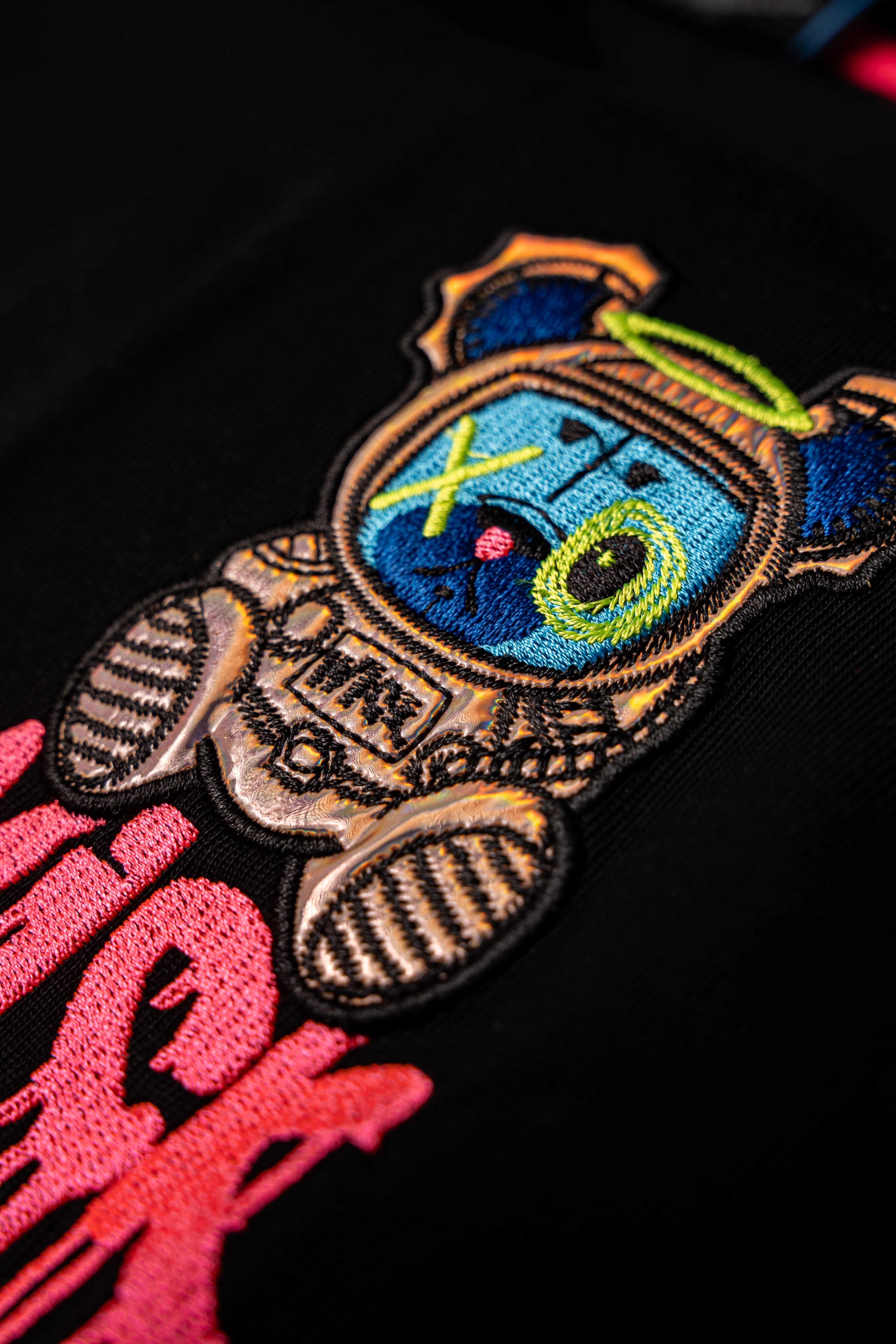 SPACE BLACK OVERSIZED T-SHIRT!