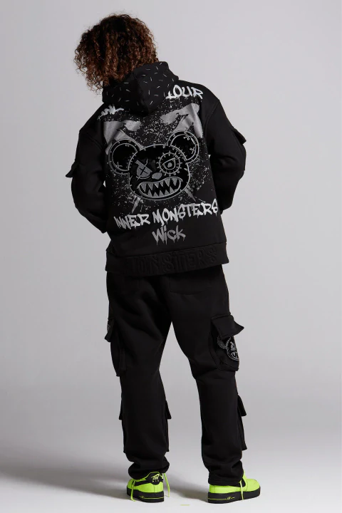 BLACK ICE CARGO SWEATPANTS