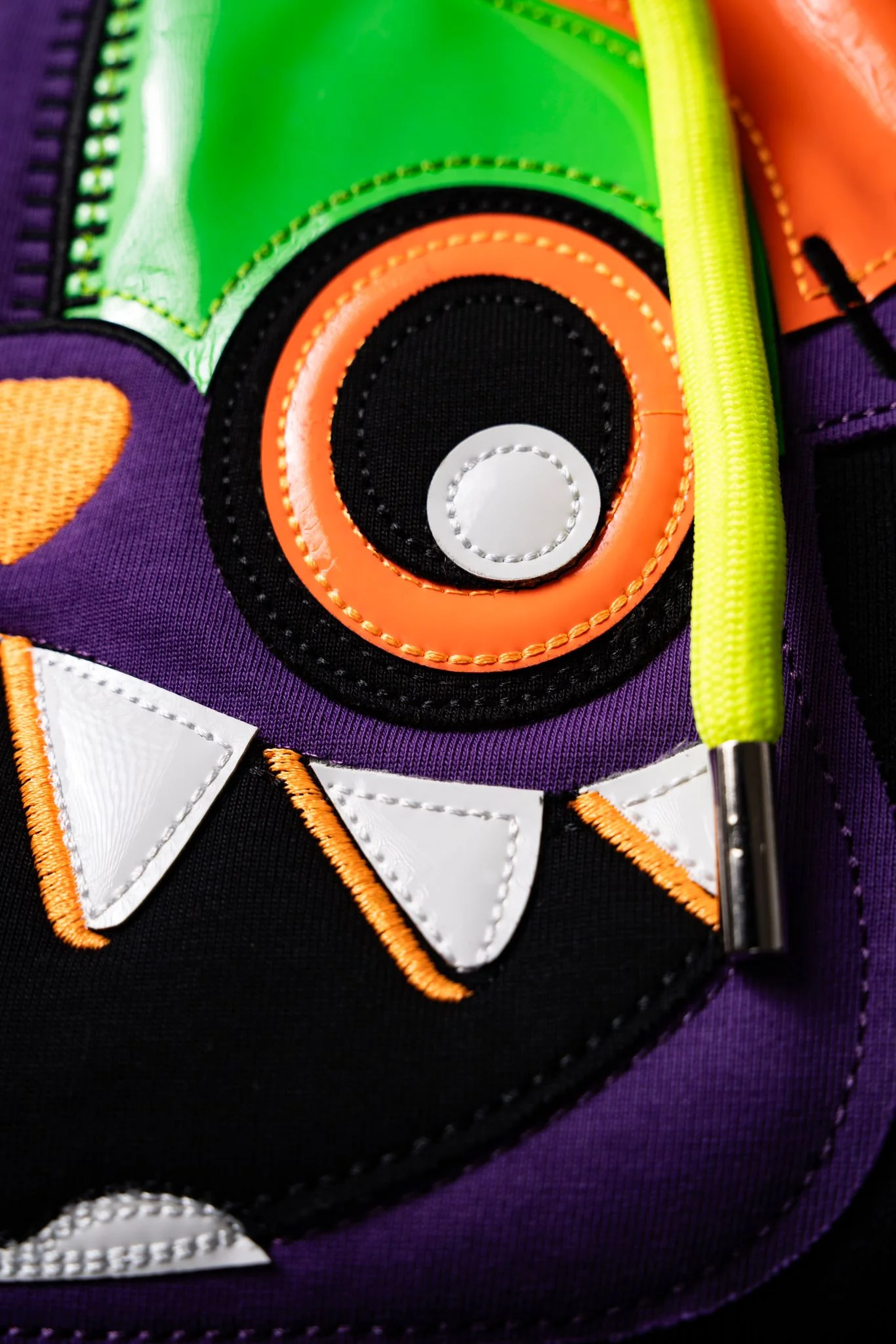 PURPLE & BLACK HOODIE!