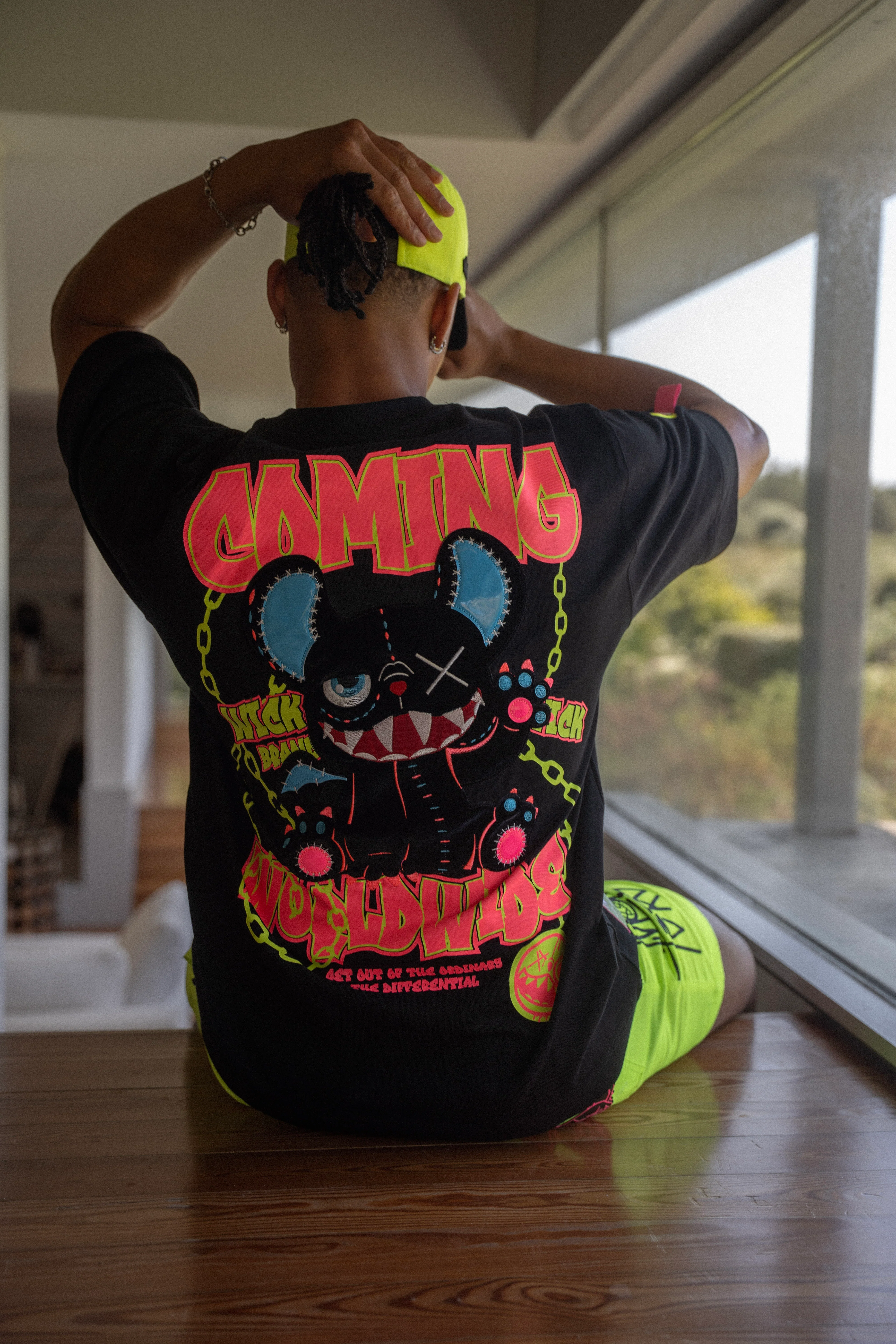 OVERSIZED NR BLACK CHAIN