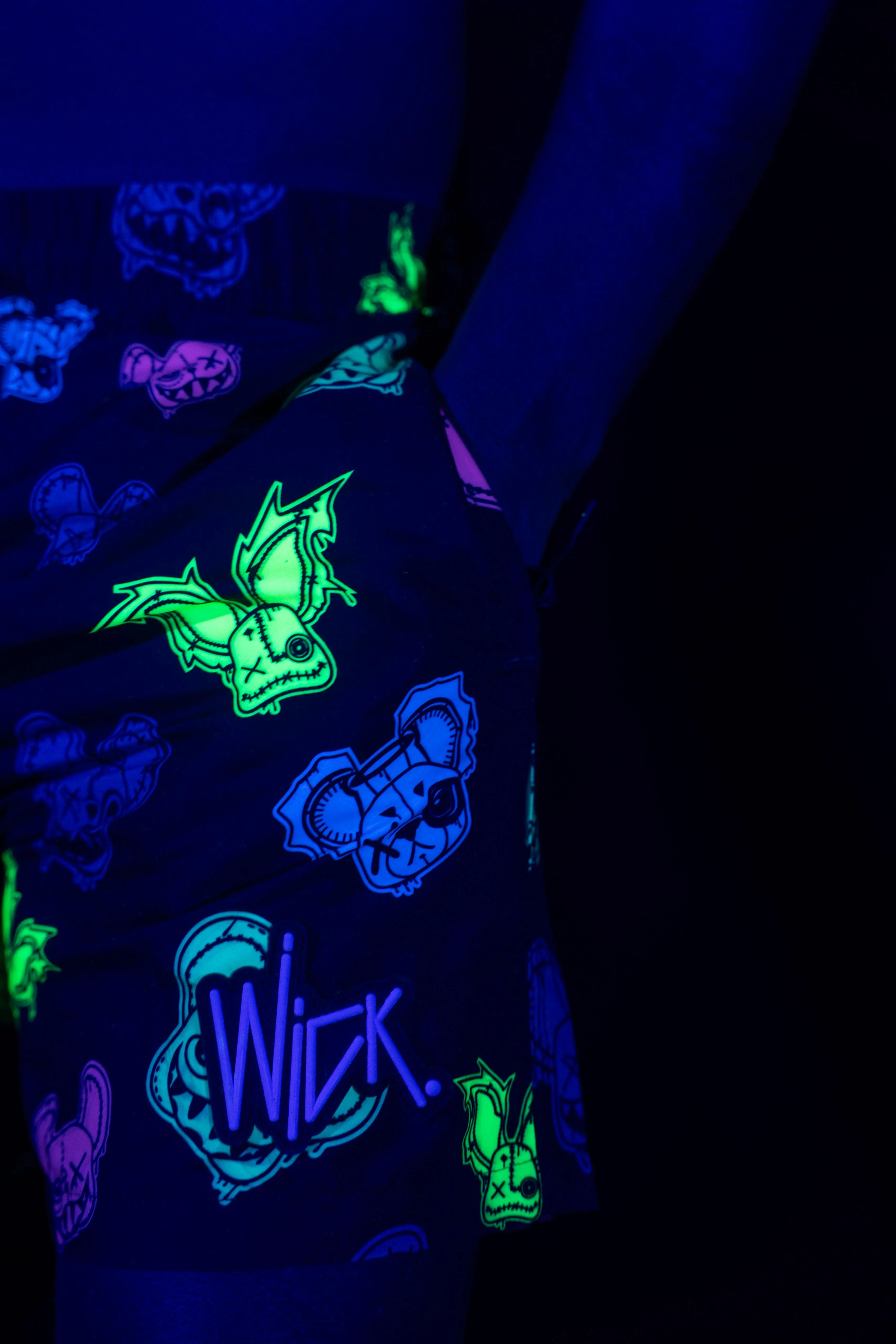 SWIM SHORTS NR BLACK MONSTERS